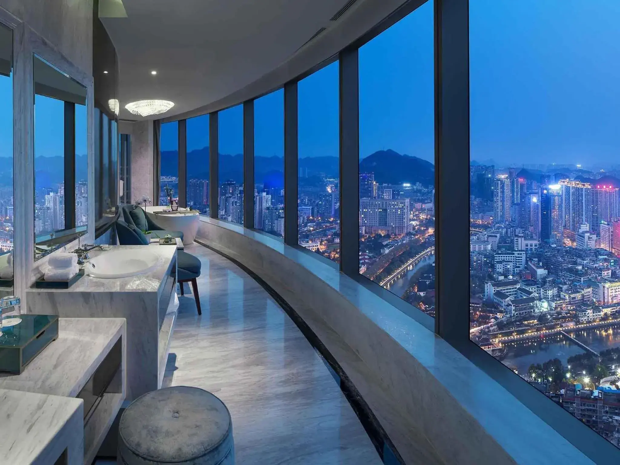 Bedroom in Sofitel Guiyang Hunter Bedroom in Sofitel Guiyang Hunter