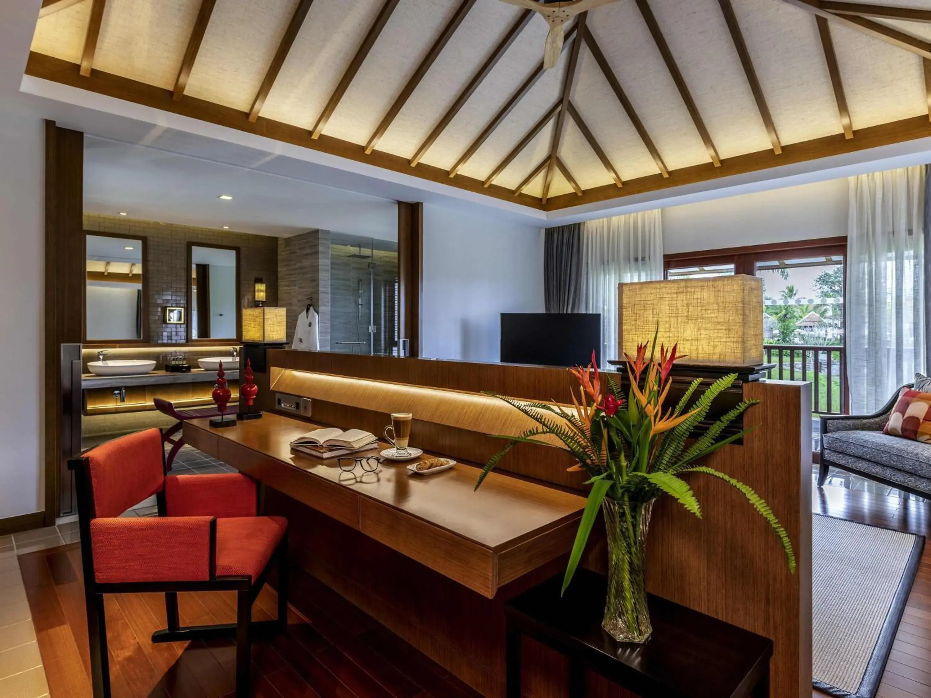 Bedroom in Pullman Luang Prabang Bedroom in Pullman Luang Prabang