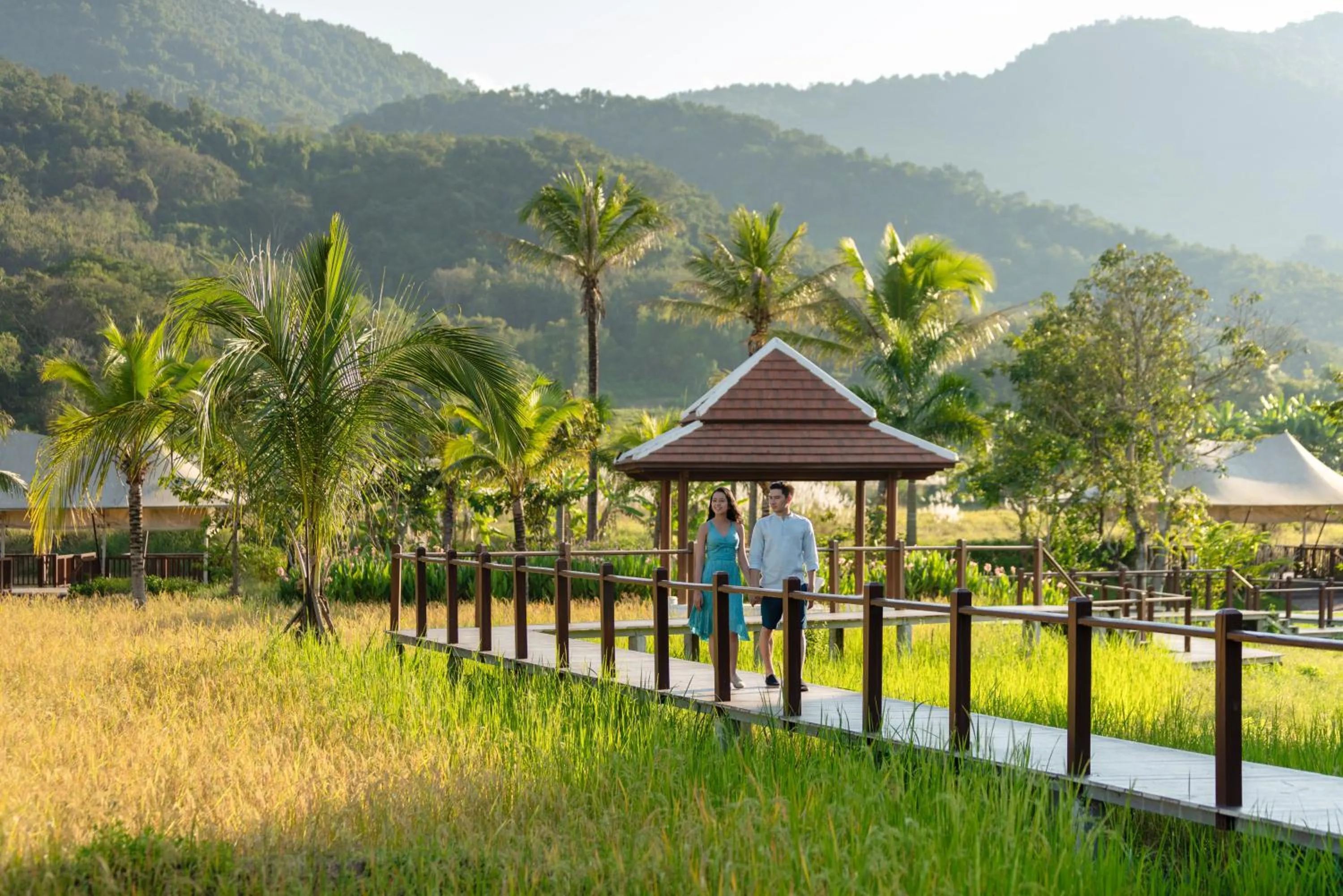 Garden in Pullman Luang Prabang