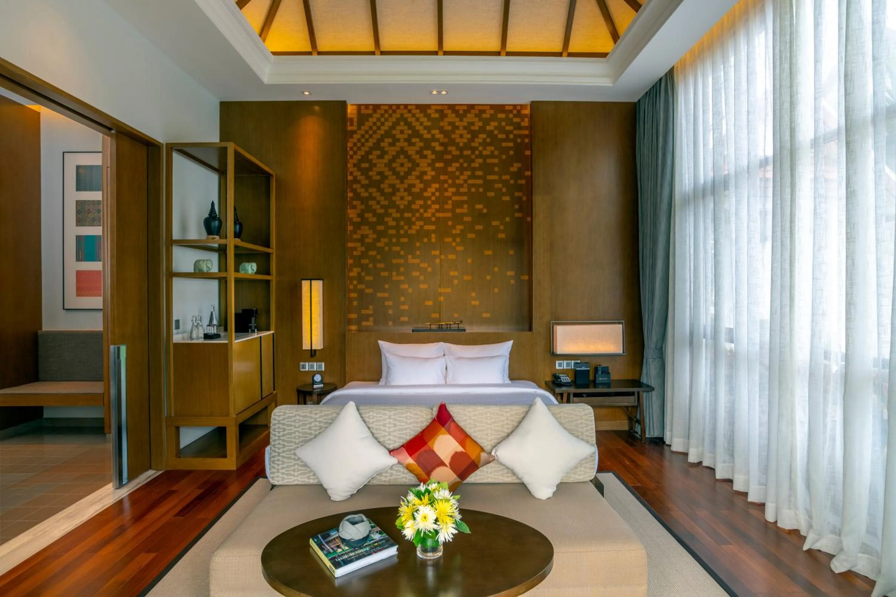 Bedroom, Bed in Pullman Luang Prabang