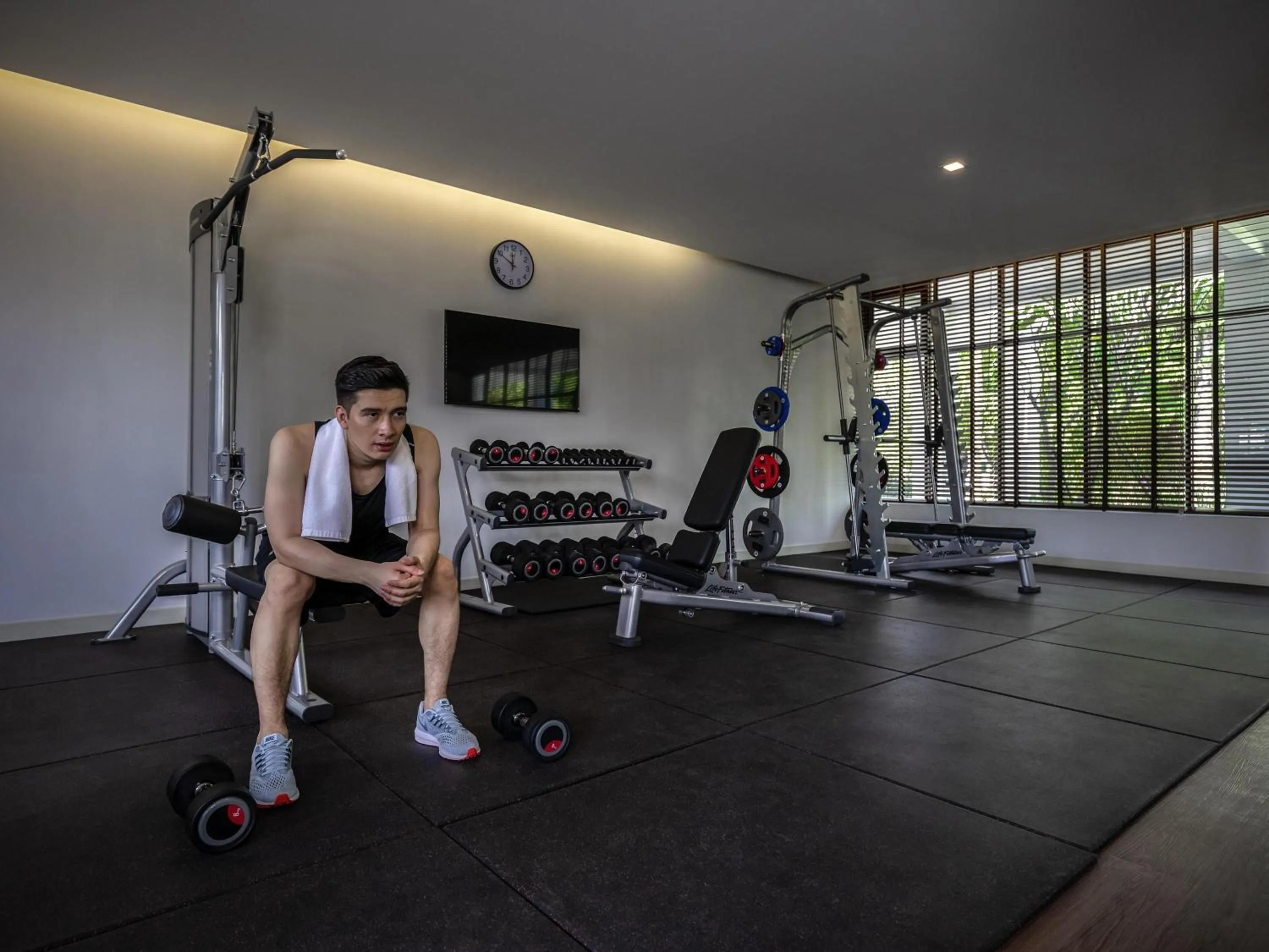 Fitness centre/facilities in Pullman Luang Prabang