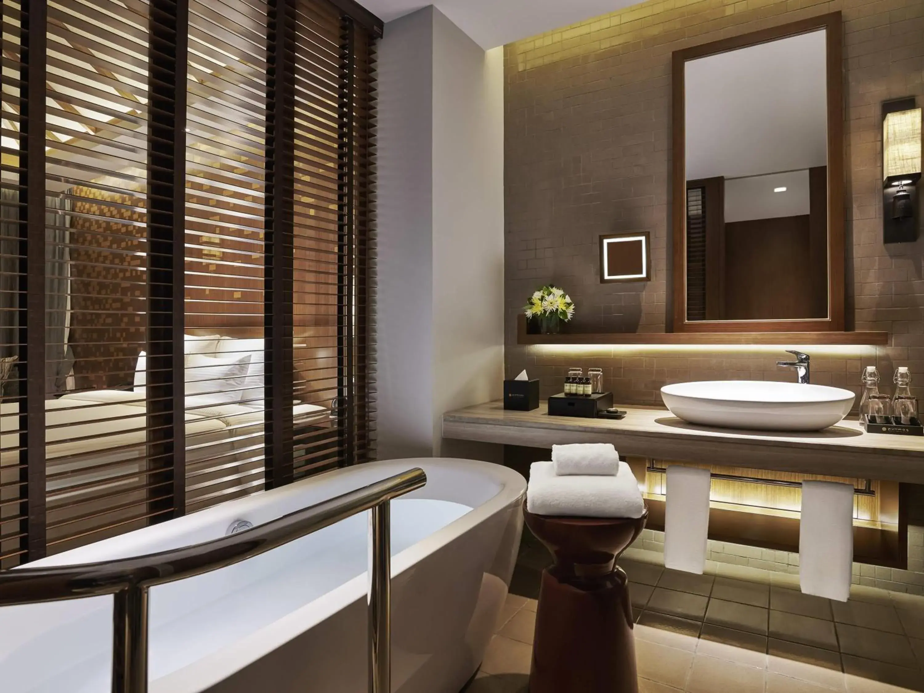 Deluxe Twin Room in Pullman Luang Prabang Deluxe Twin Room in Pullman Luang Prabang