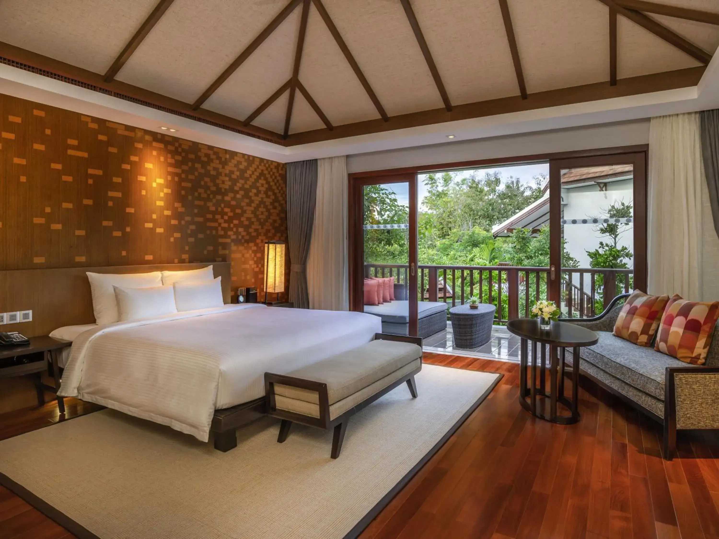 Premium Deluxe King Suite with Private Garden and Mountain View in Pullman Luang Prabang Premium Deluxe King Suite with Private Garden and Mountain View in Pullman Luang Prabang