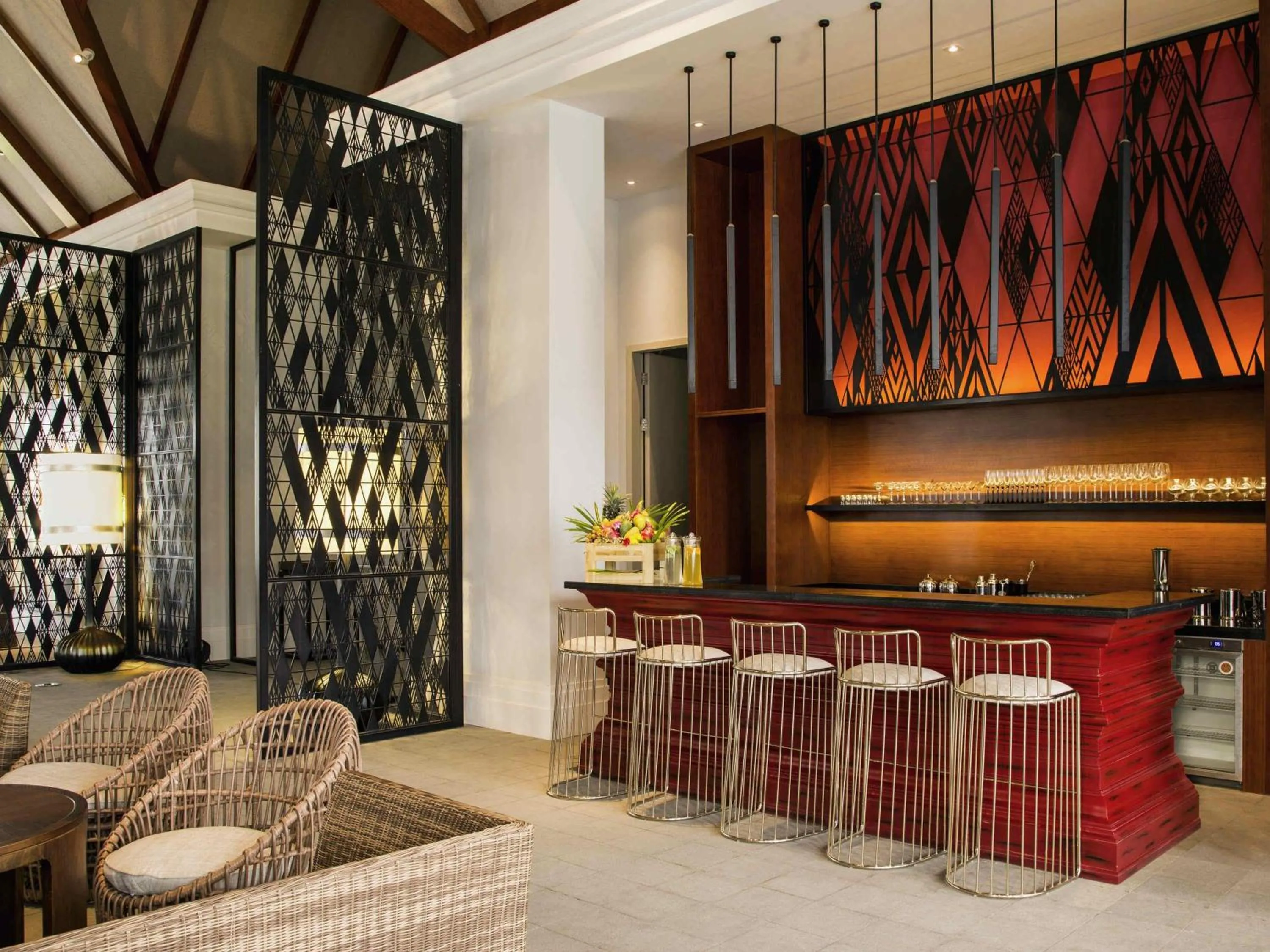 Lounge or bar in Pullman Luang Prabang