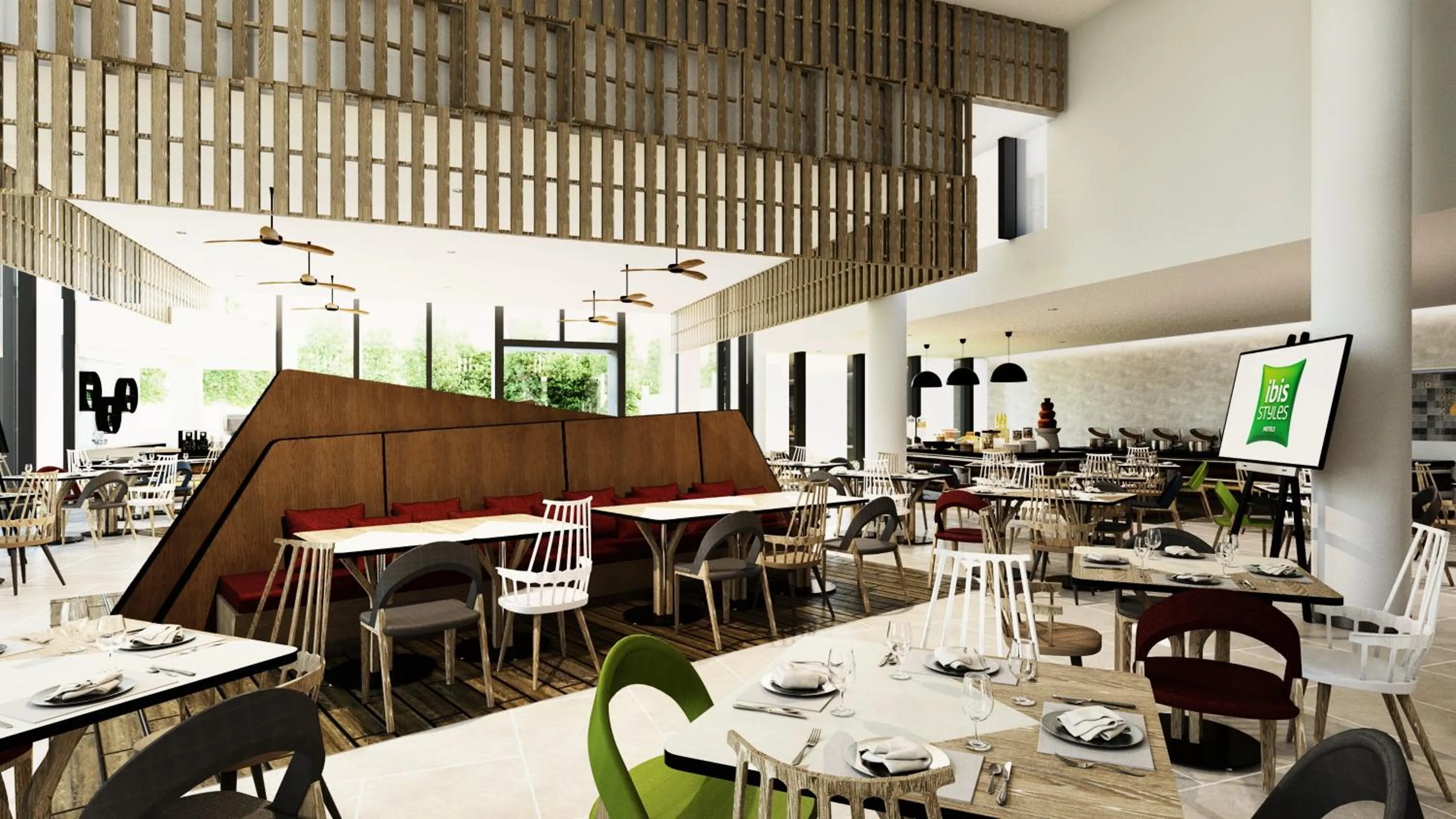 Restaurant/places to eat in ibis Styles Batam Nagoya