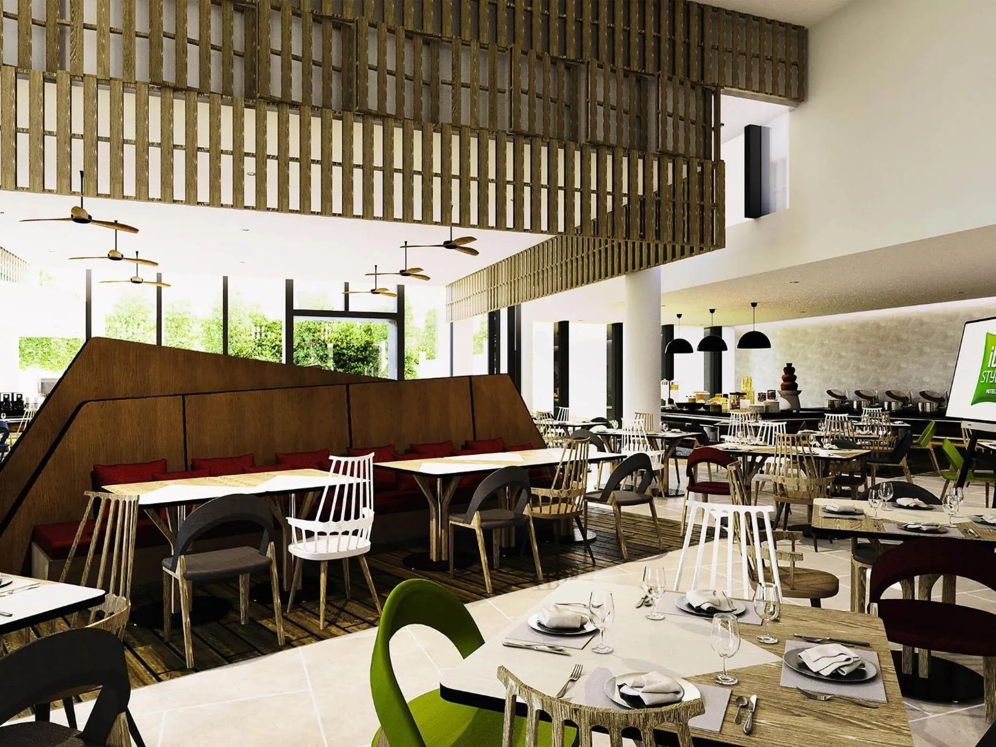 Restaurant/places to eat in ibis Styles Batam Nagoya