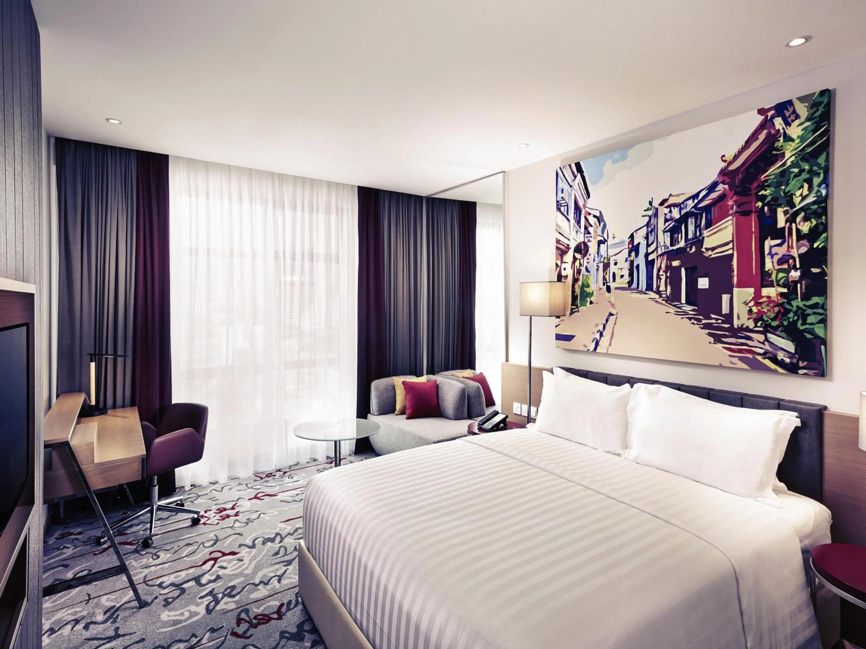 Bedroom, Bed in Mercure Kuala Lumpur Shaw Parade