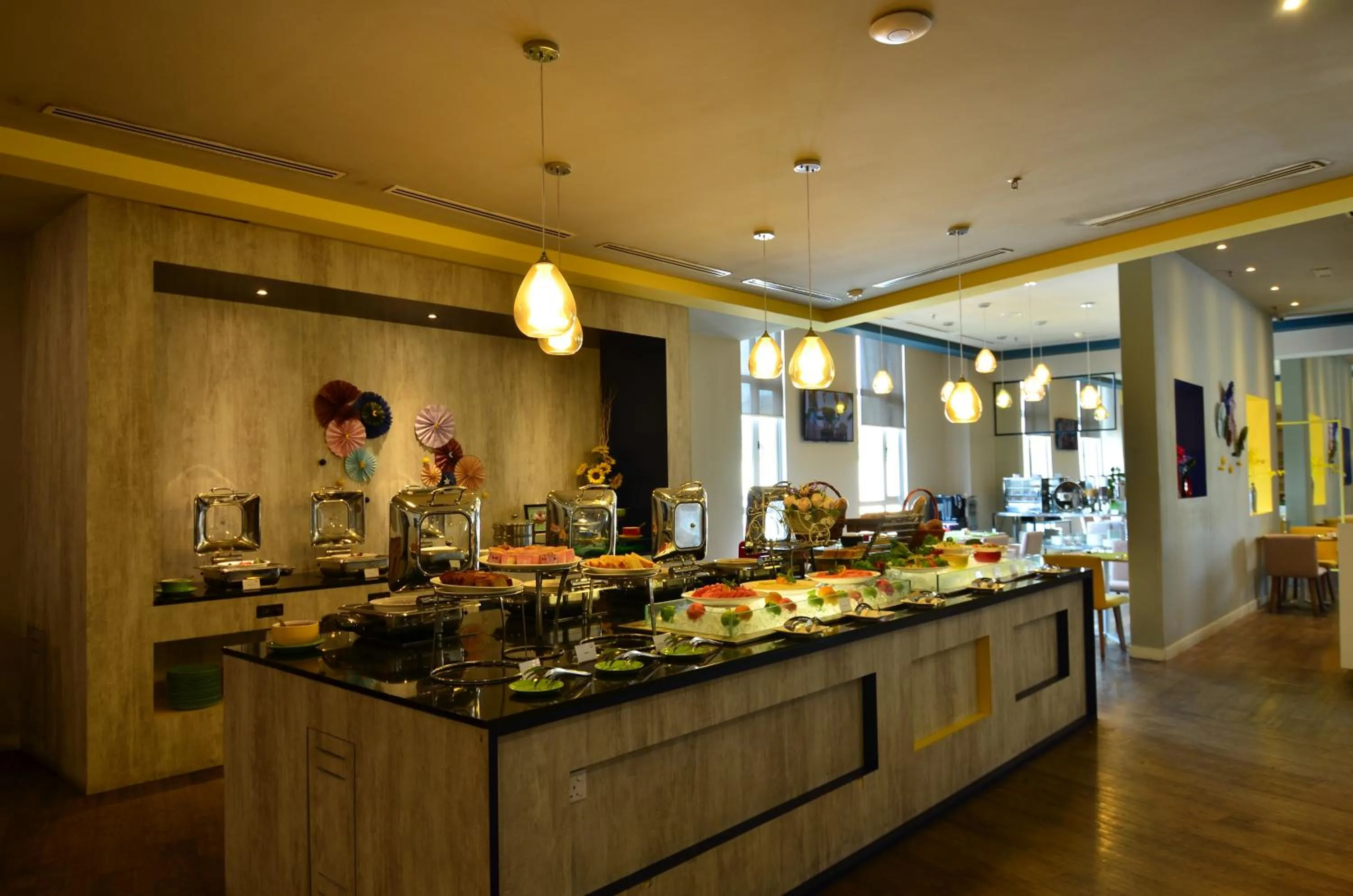 Buffet breakfast in ibis Styles Kuala Lumpur Sri Damansara
