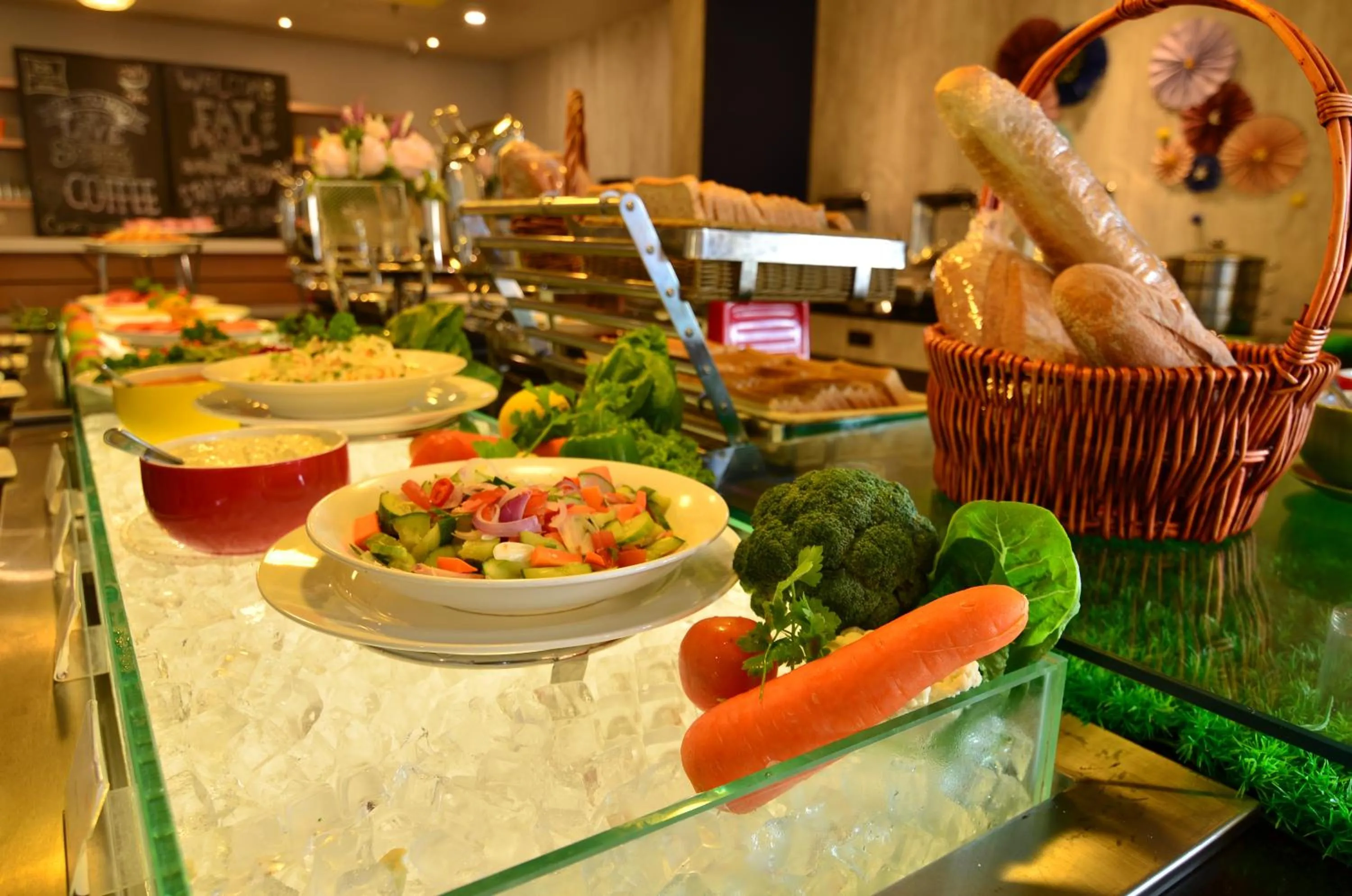 Buffet breakfast in ibis Styles Kuala Lumpur Sri Damansara