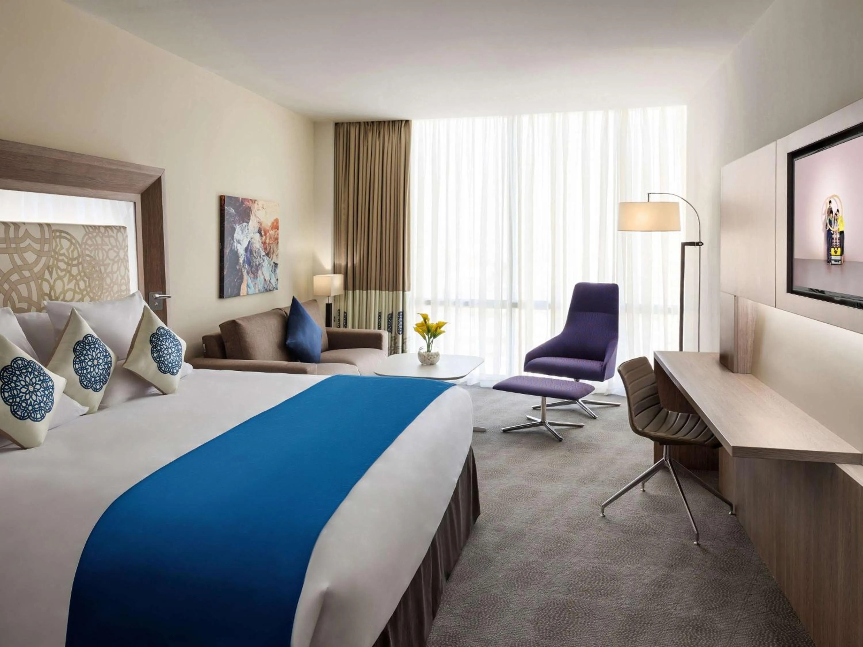 Superior Double Room with Sofa Bed in Novotel Jeddah Tahlia