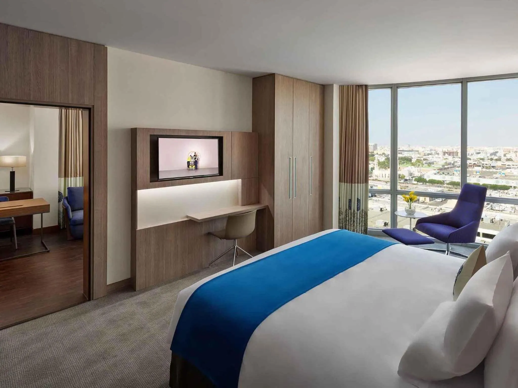 Bedroom, Bed in Novotel Jeddah Tahlia