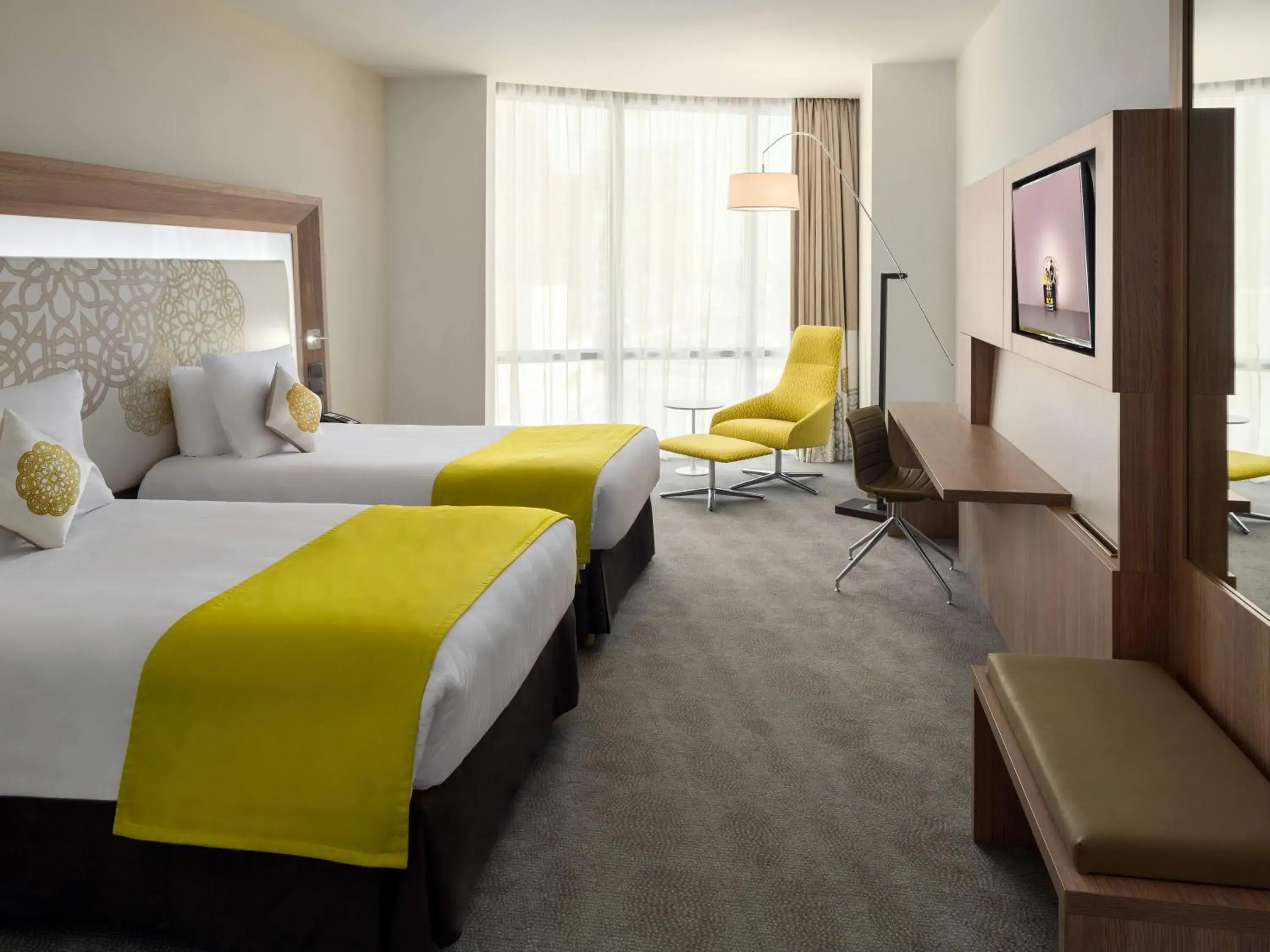 Deluxe Room With 2 Single Beds And 1 Sofa´ in Novotel Jeddah Tahlia Deluxe Room With 2 Single Beds And 1 Sofa´ in Novotel Jeddah Tahlia