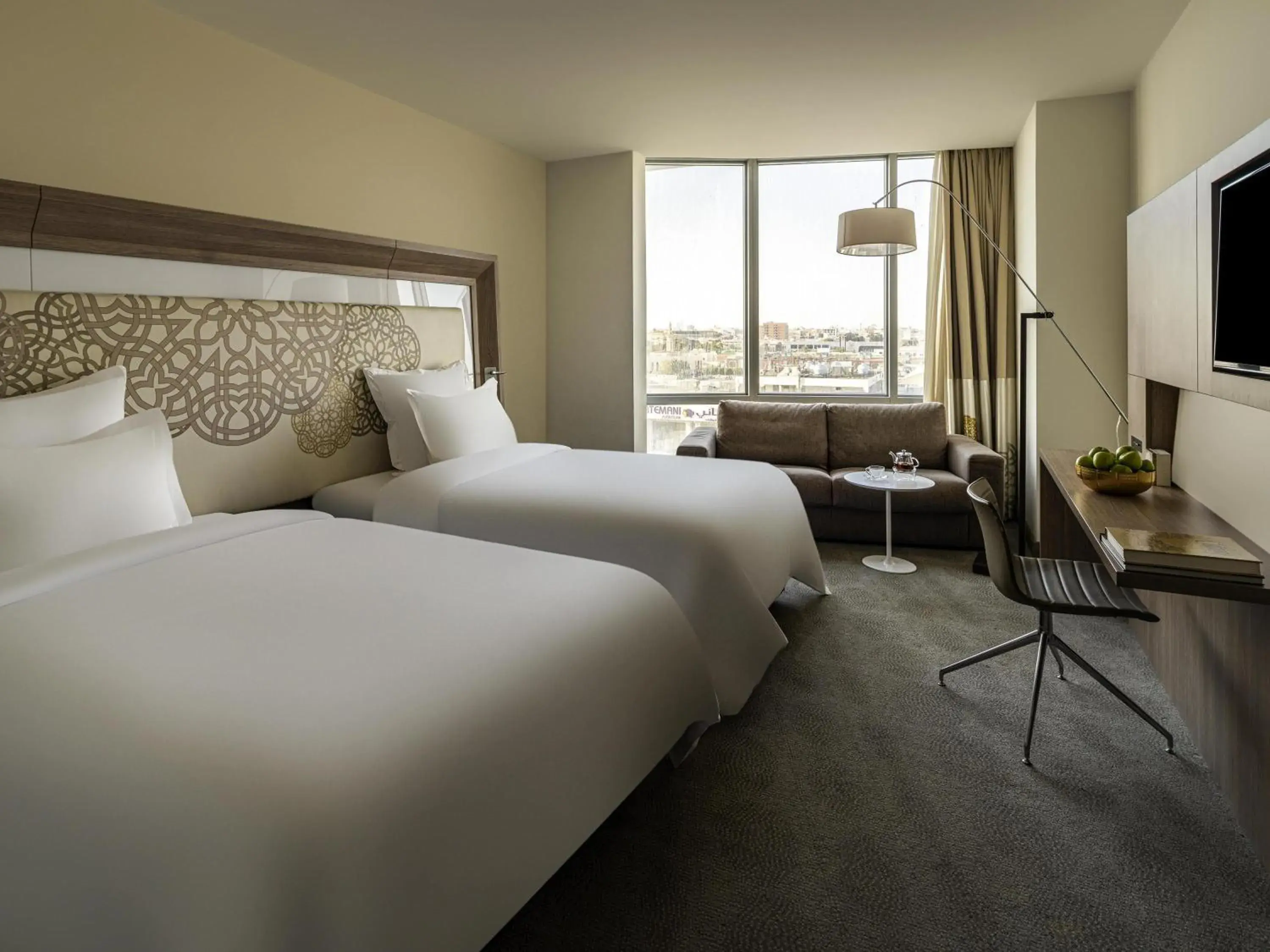 Superior Room With 2 Single Beds And 1 Sofa in Novotel Jeddah Tahlia Superior Room With 2 Single Beds And 1 Sofa in Novotel Jeddah Tahlia