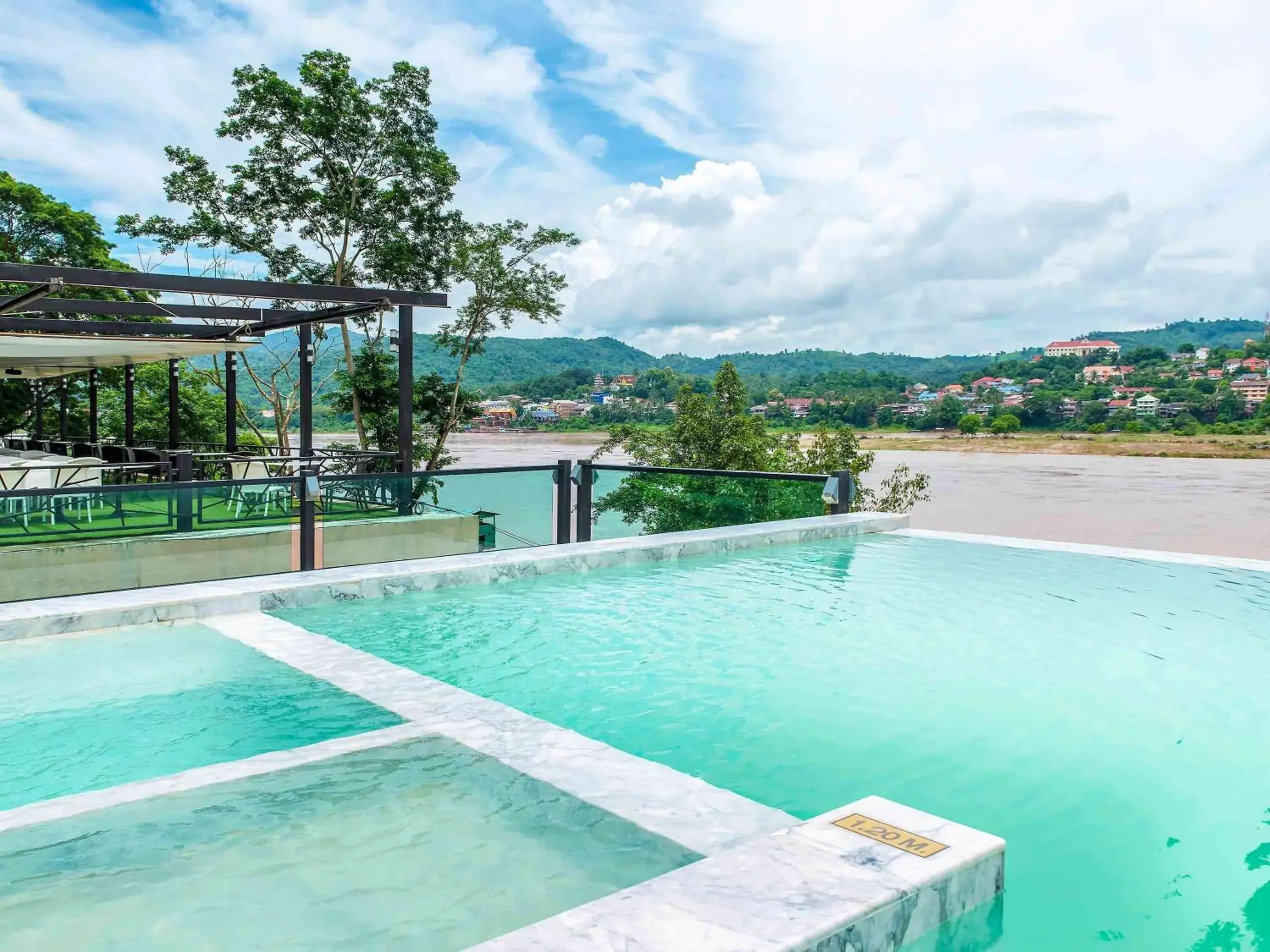Property building in Chiangkhong Teak Garden Riverfront Onsen Hotel- SHA Extra Plus Property building in Chiangkhong Teak Garden Riverfront Onsen Hotel- SHA Extra Plus