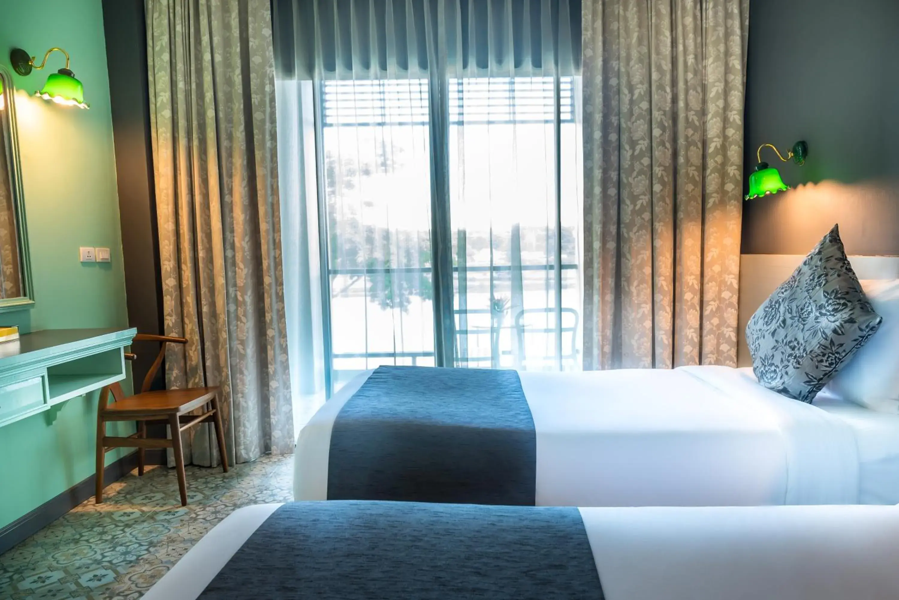 Photo of the whole room, Bed in Chiangkhong Teak Garden Riverfront Onsen Hotel- SHA Extra Plus Photo of the whole room, Bed in Chiangkhong Teak Garden Riverfront Onsen Hotel- SHA Extra Plus