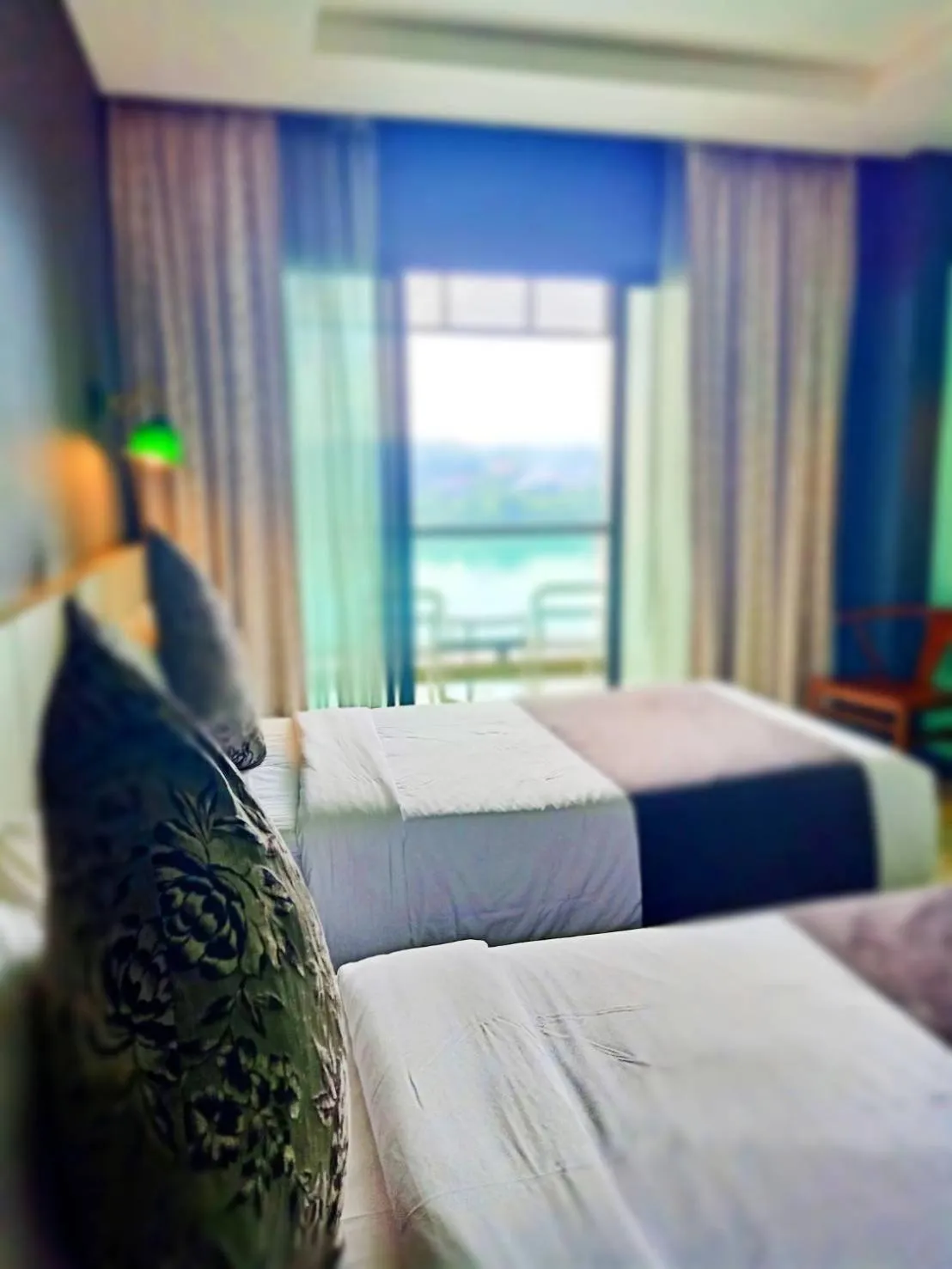 Bedroom, Bed in Chiangkhong Teak Garden Riverfront Onsen Hotel- SHA Extra Plus