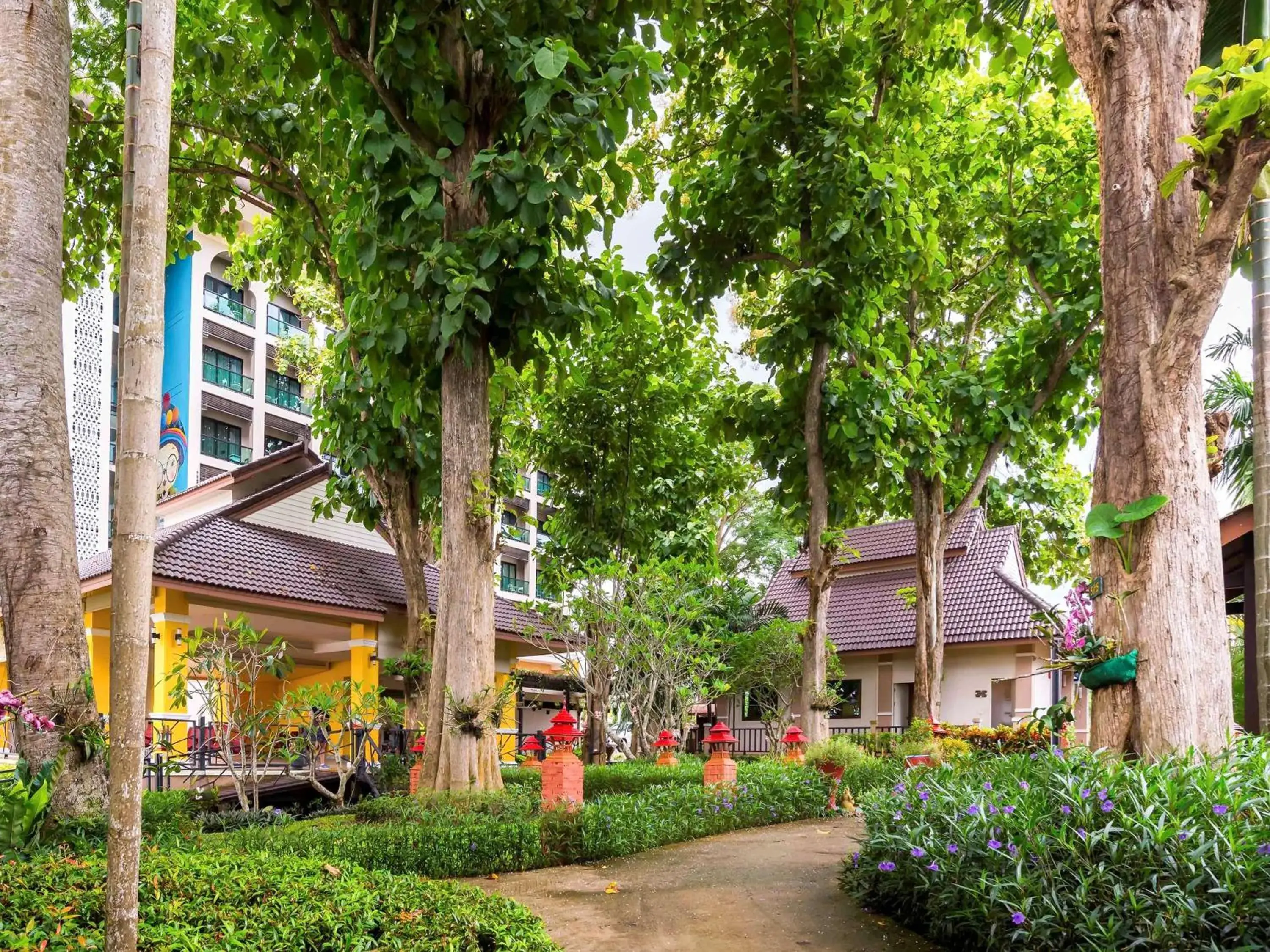 Property building in Chiangkhong Teak Garden Riverfront Onsen Hotel- SHA Extra Plus Property building in Chiangkhong Teak Garden Riverfront Onsen Hotel- SHA Extra Plus