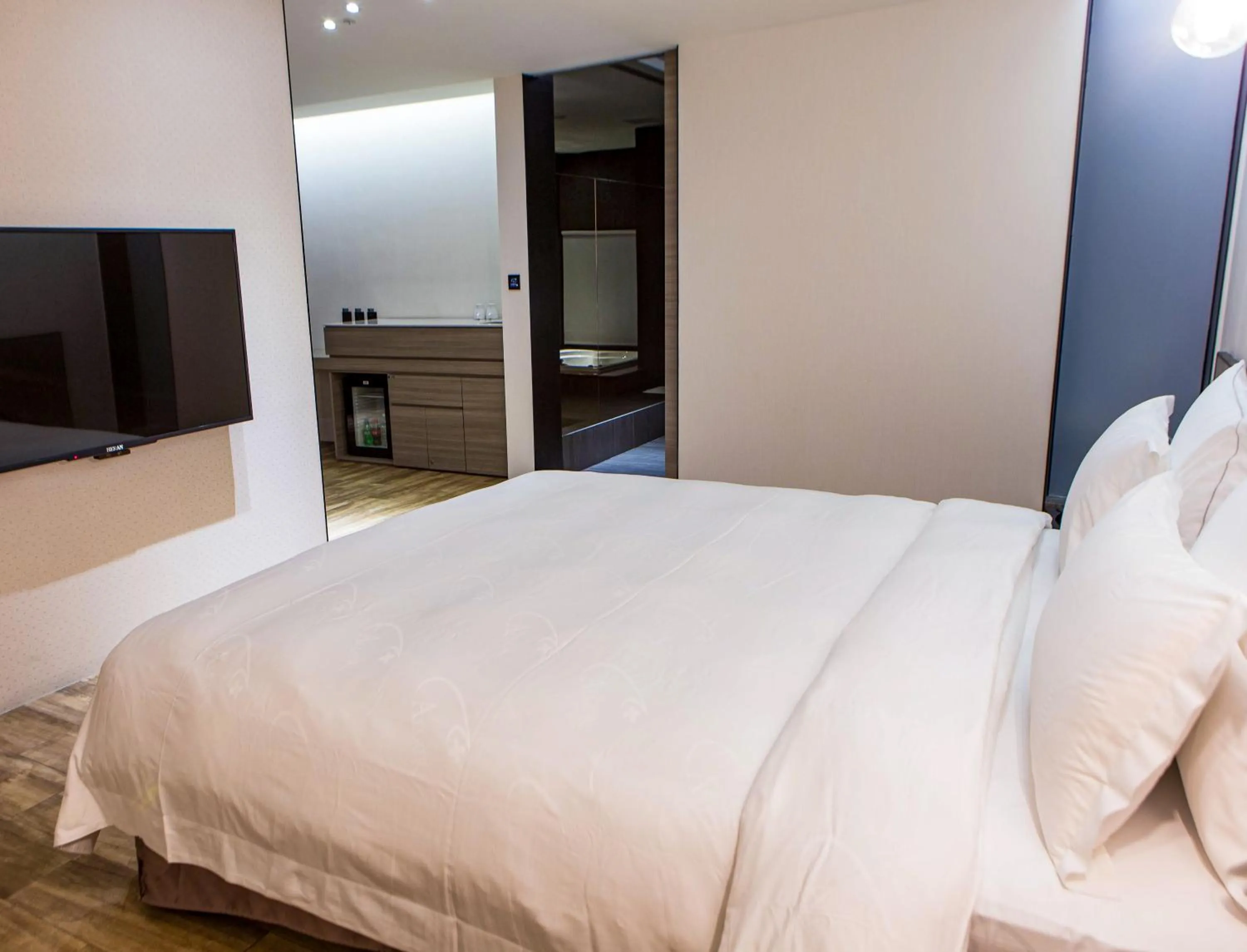 Bed in All-Ur Boutique Motel - Xinzhuang Branch