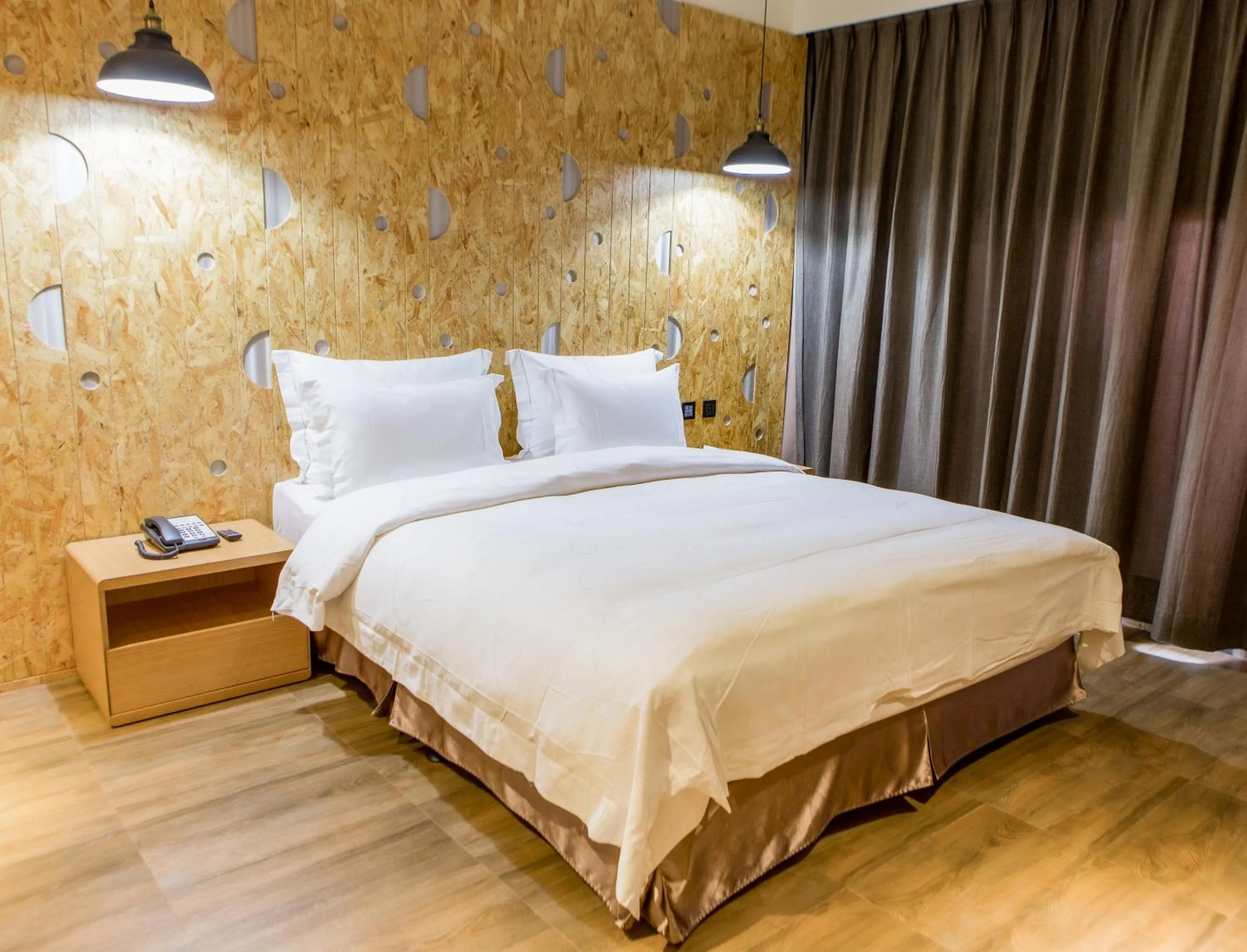 Bed in All-Ur Boutique Motel - Xinzhuang Branch