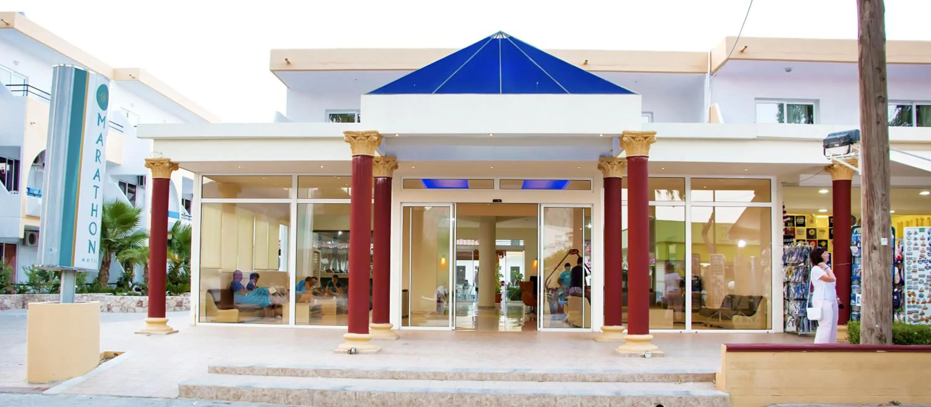 Facade/entrance in Marathon Hotel - All Inclusive