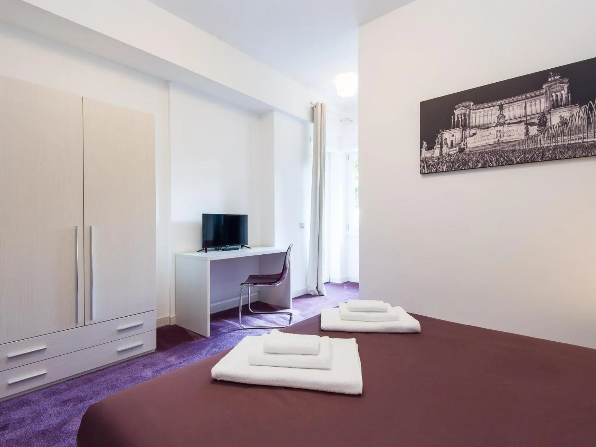 Decorative detail, Bed in Guesthouse Park Pines