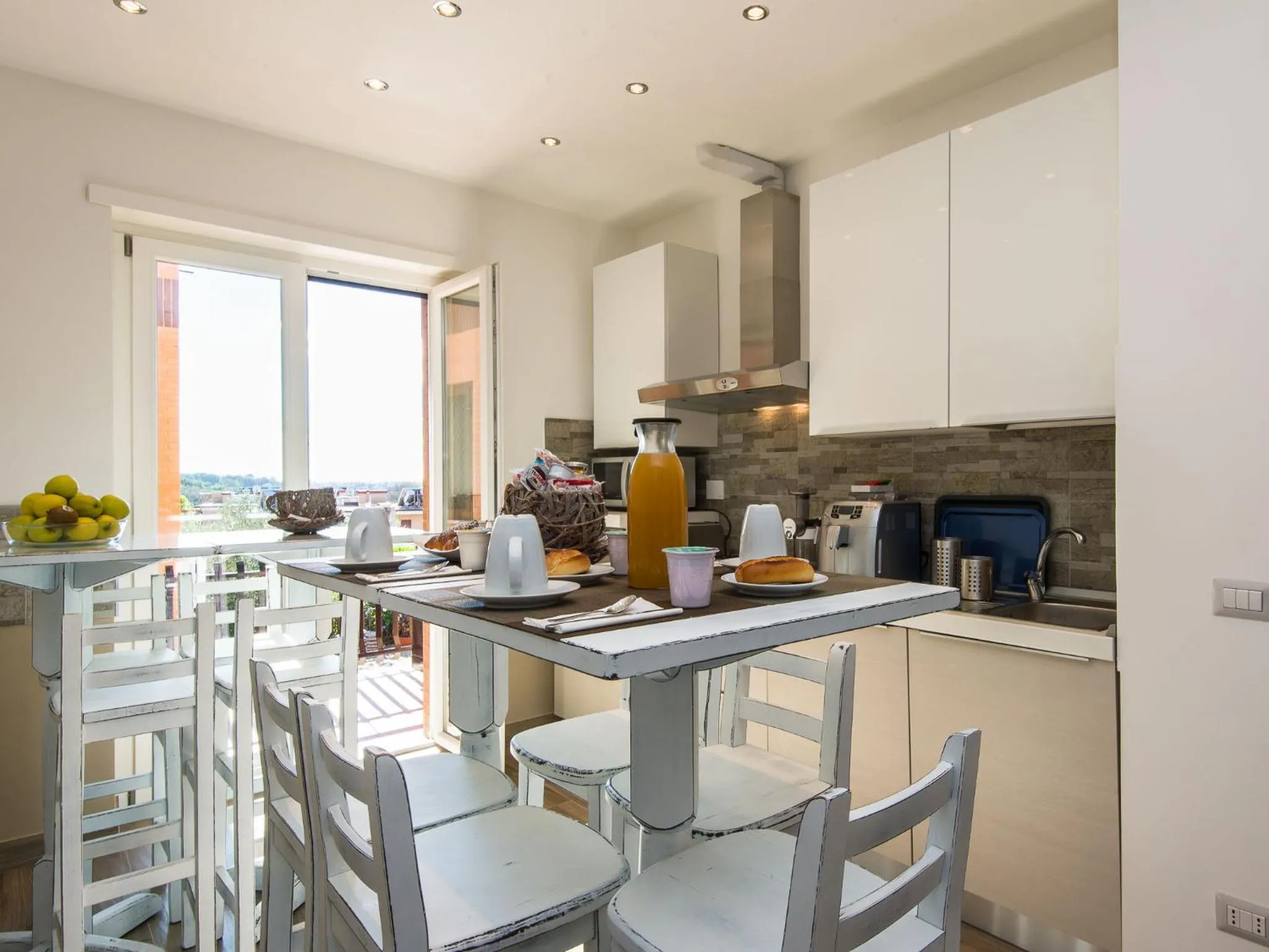 Italian breakfast in Guesthouse Park Pines