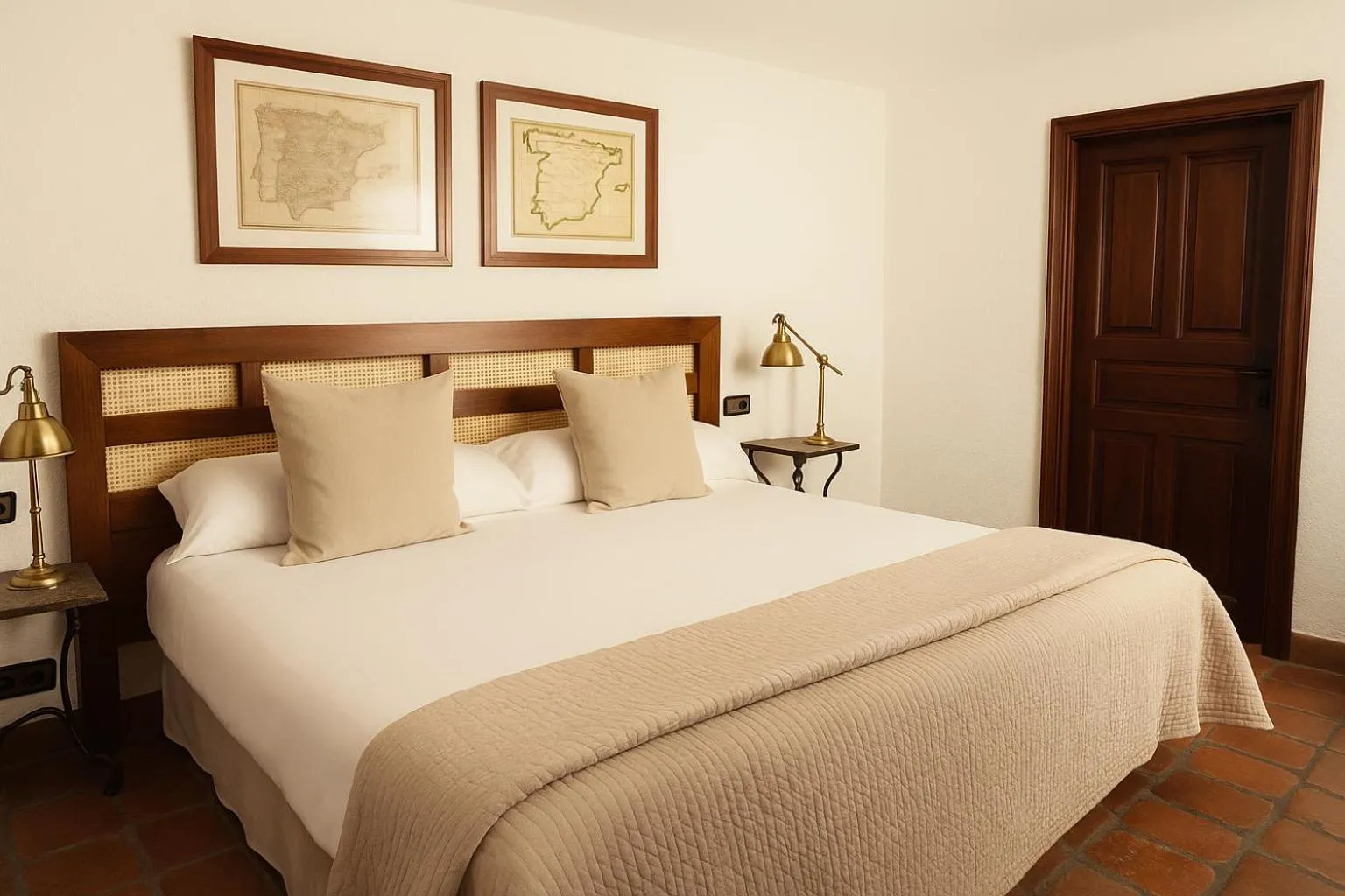 Photo of the whole room, Bed in Posada Mayor de Migueloa