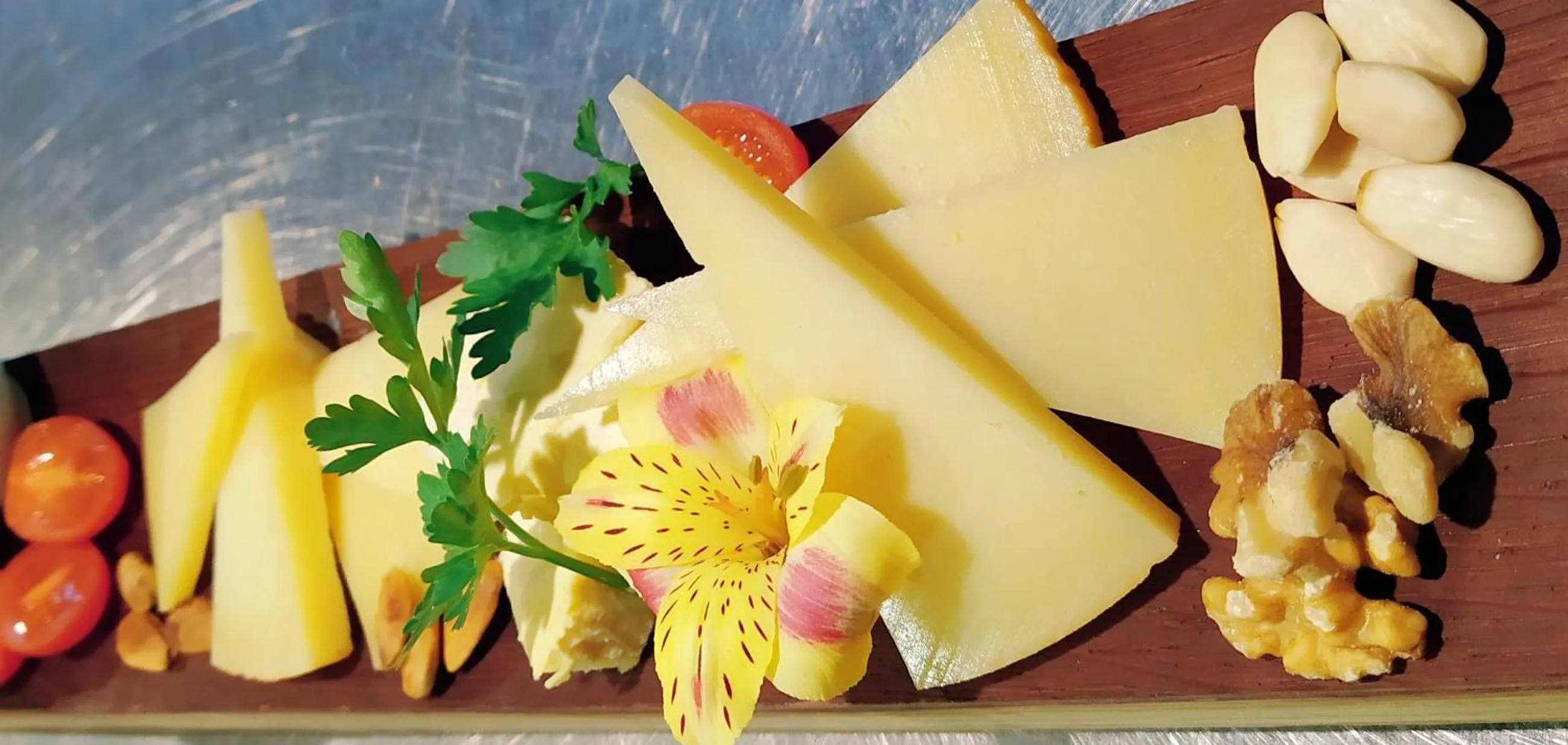 Food close-up in Posada Mayor de Migueloa