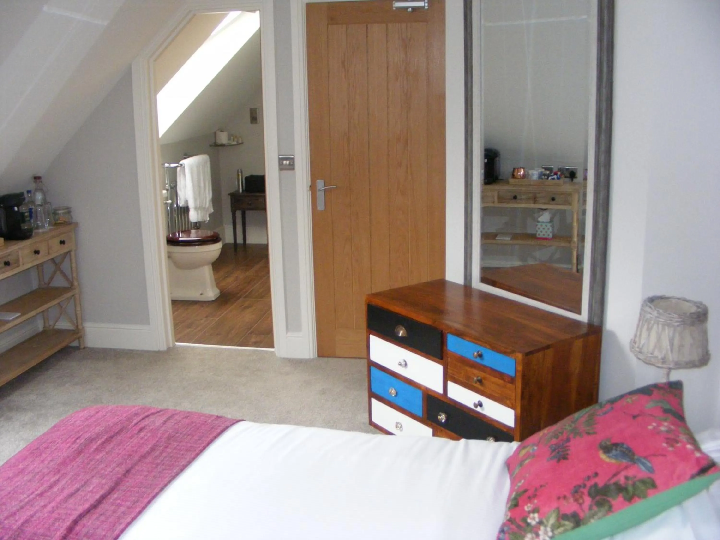 Bedroom, Bed in The Manor House at Quorn