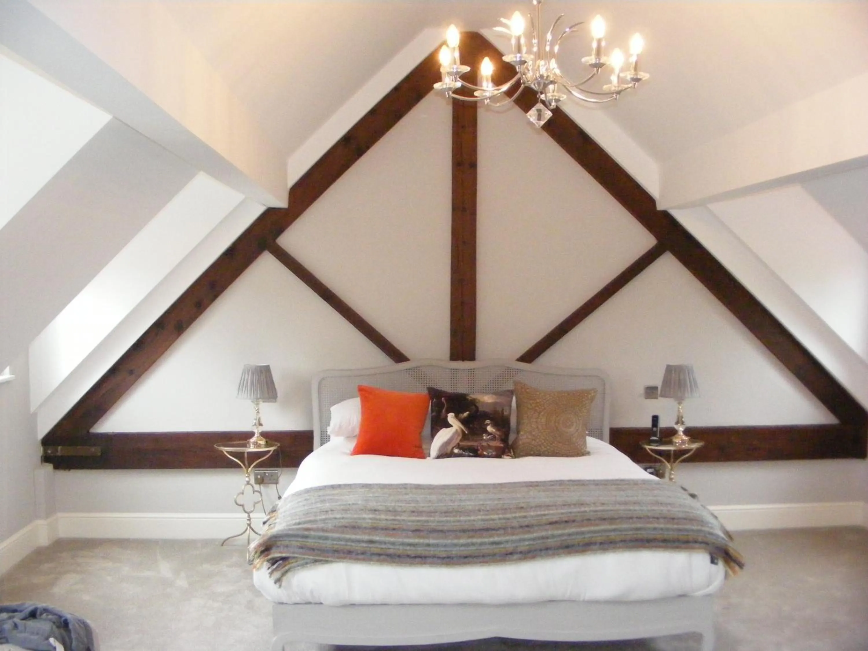 Bed in The Manor House at Quorn