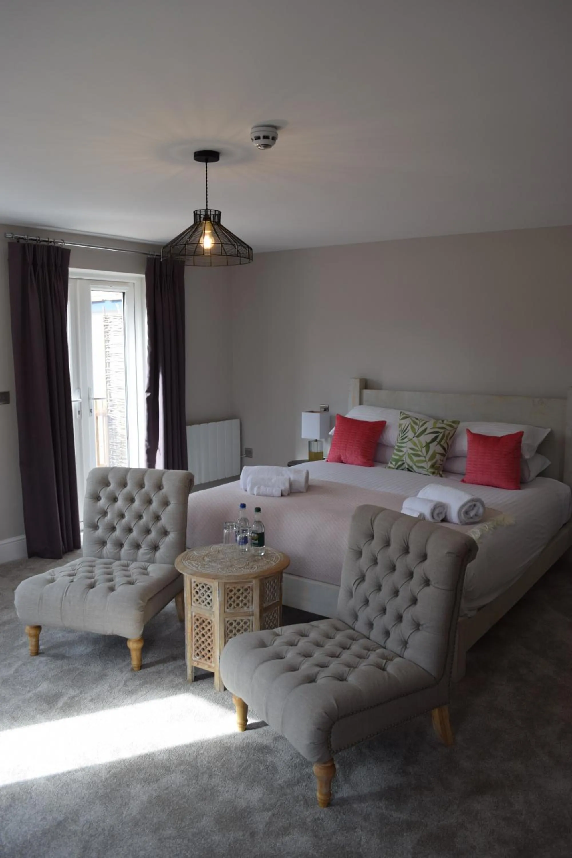 Bed in The Manor House at Quorn