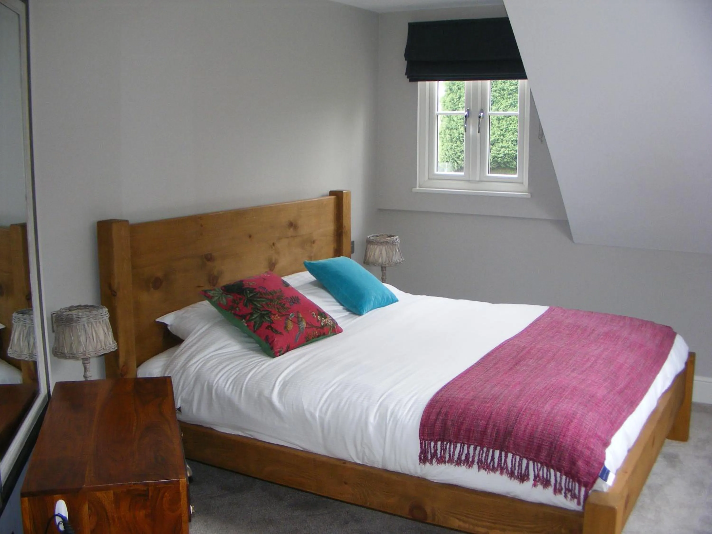 Bed in The Manor House at Quorn