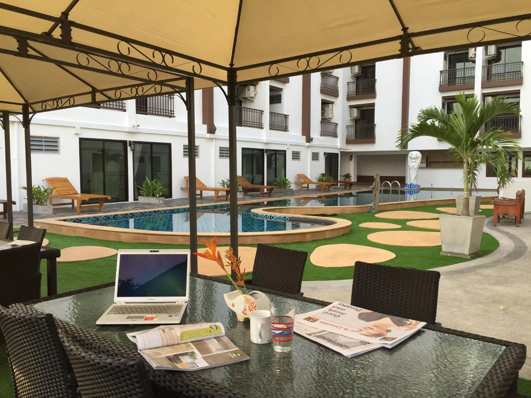 Patio in Baan Sang Singh