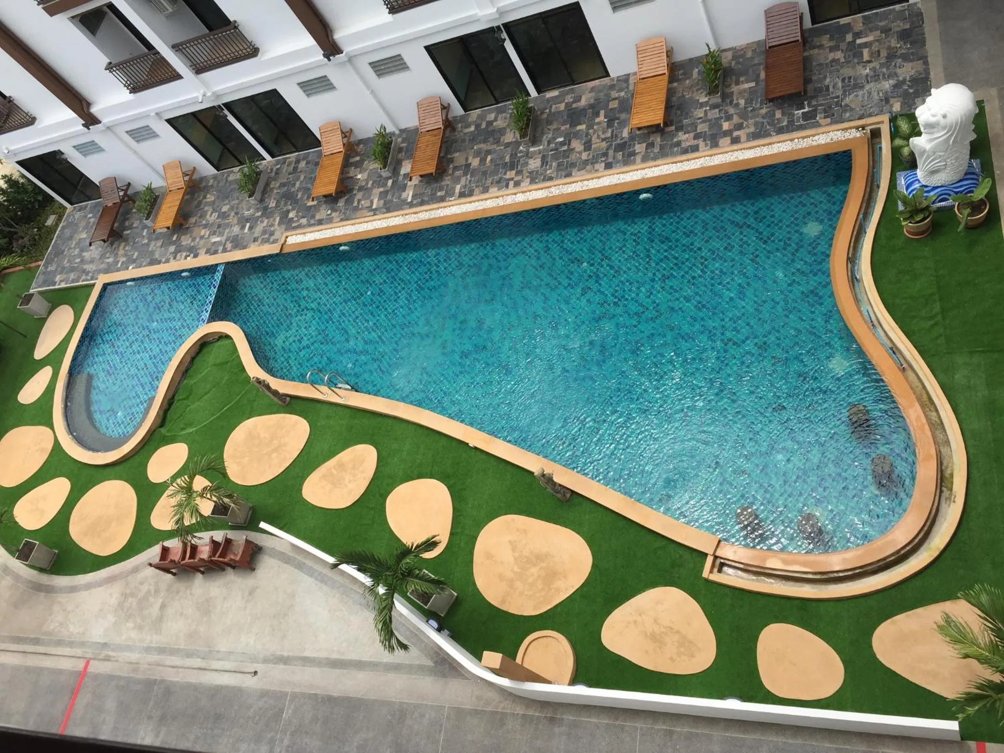 Bird's eye view in Baan Sang Singh