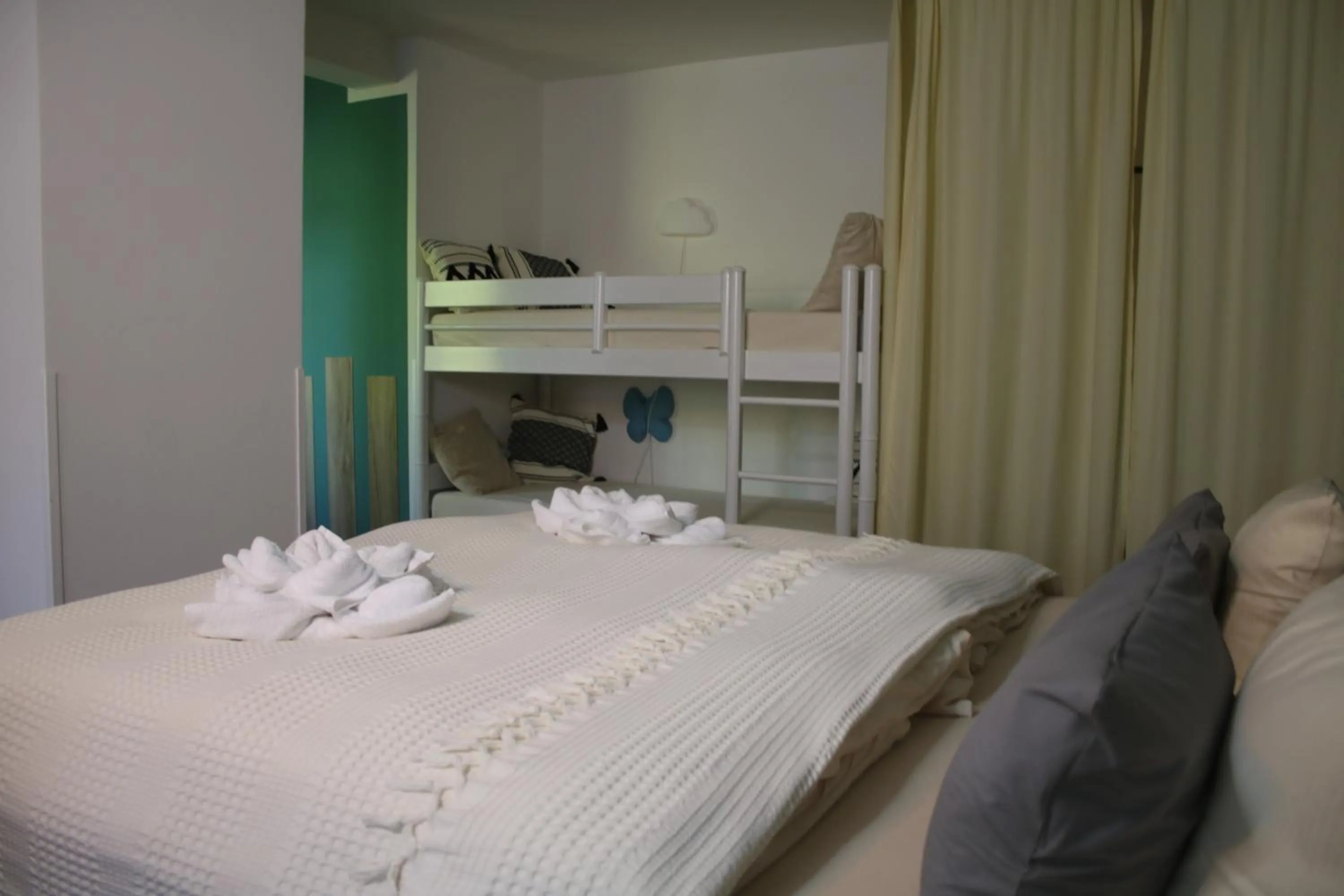 Bed in Hotel Garni Kröger