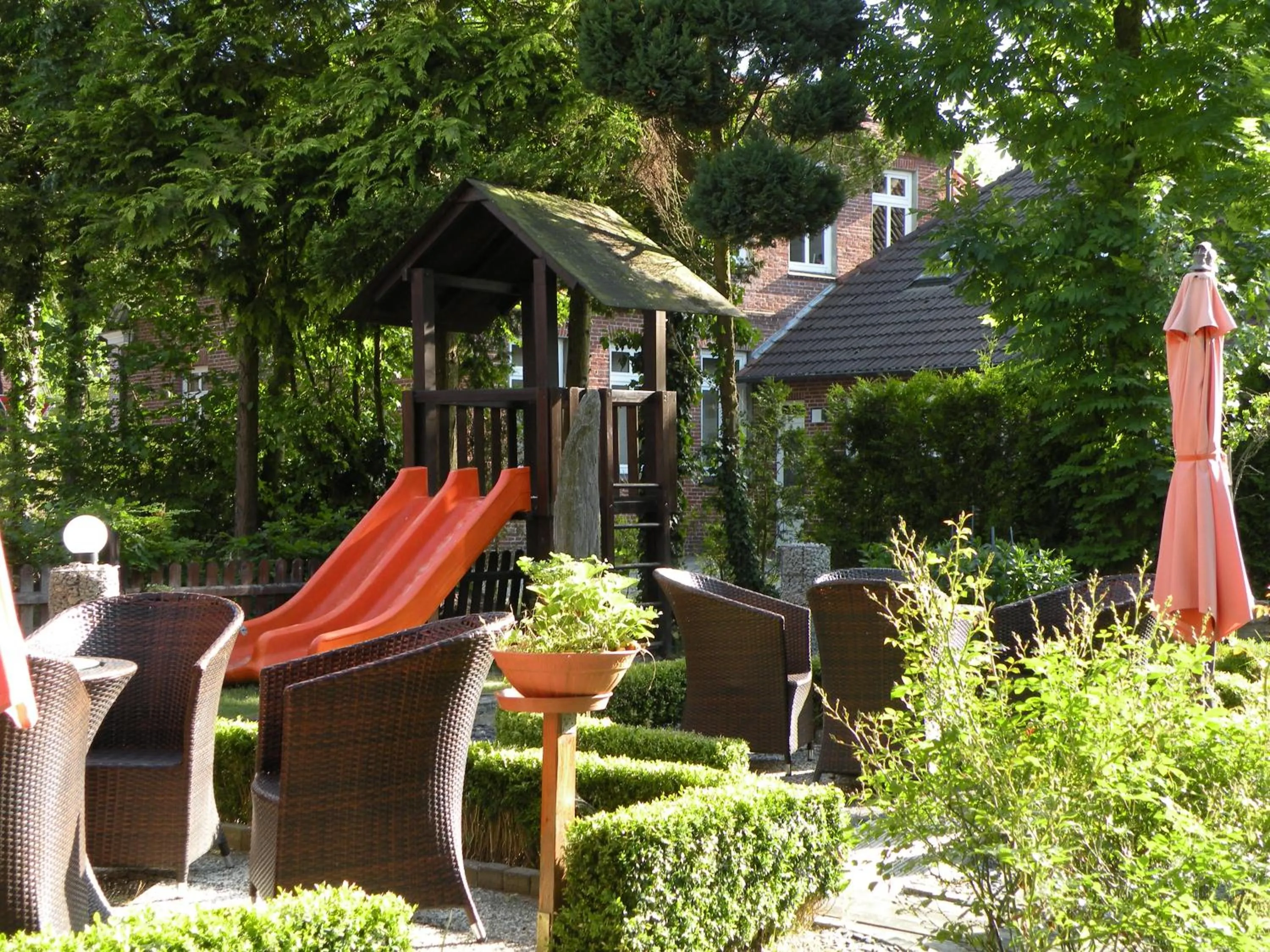 Children play ground in Hotel Garni Kröger