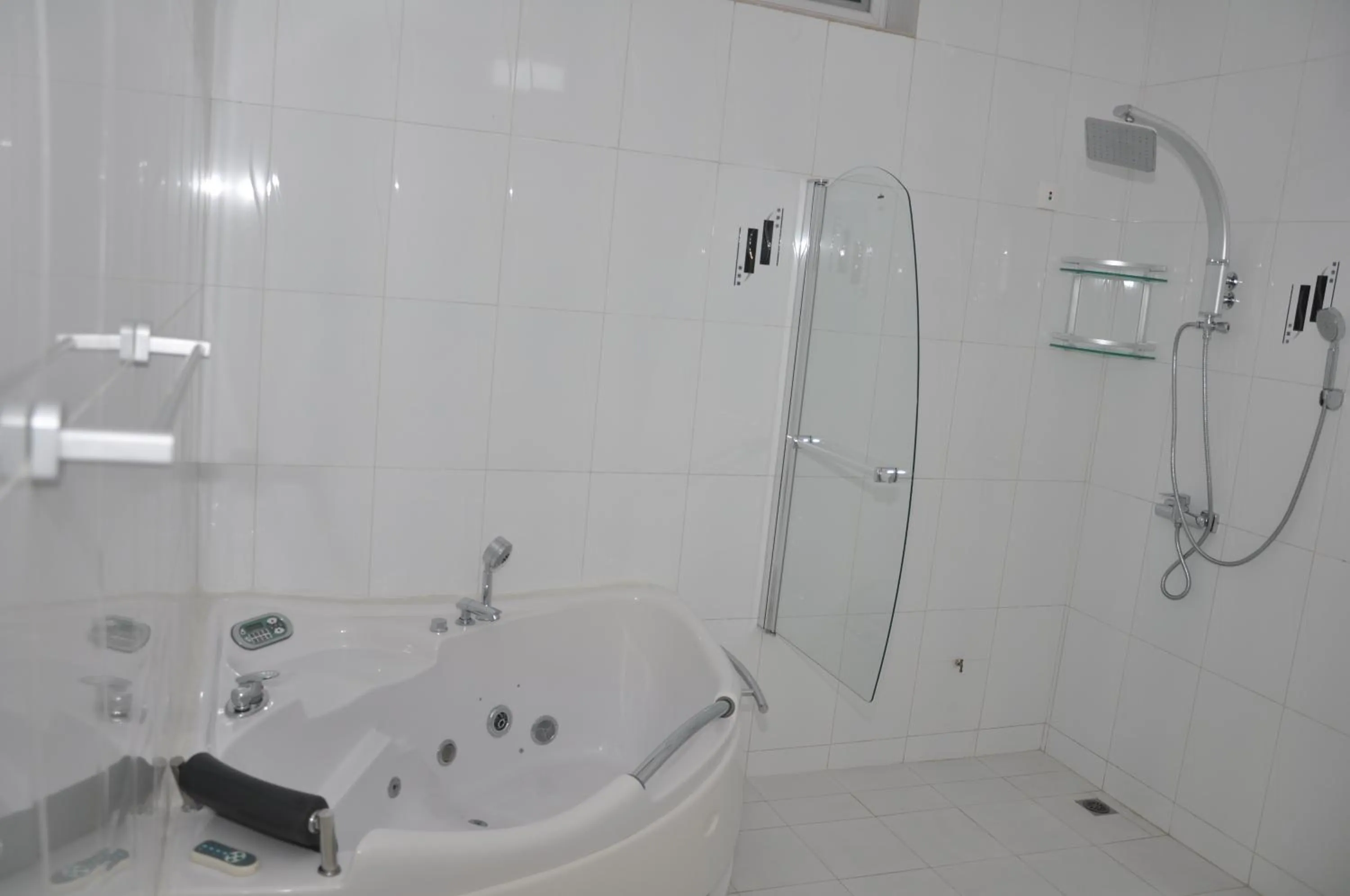 Bathroom in Rosalie's Suites