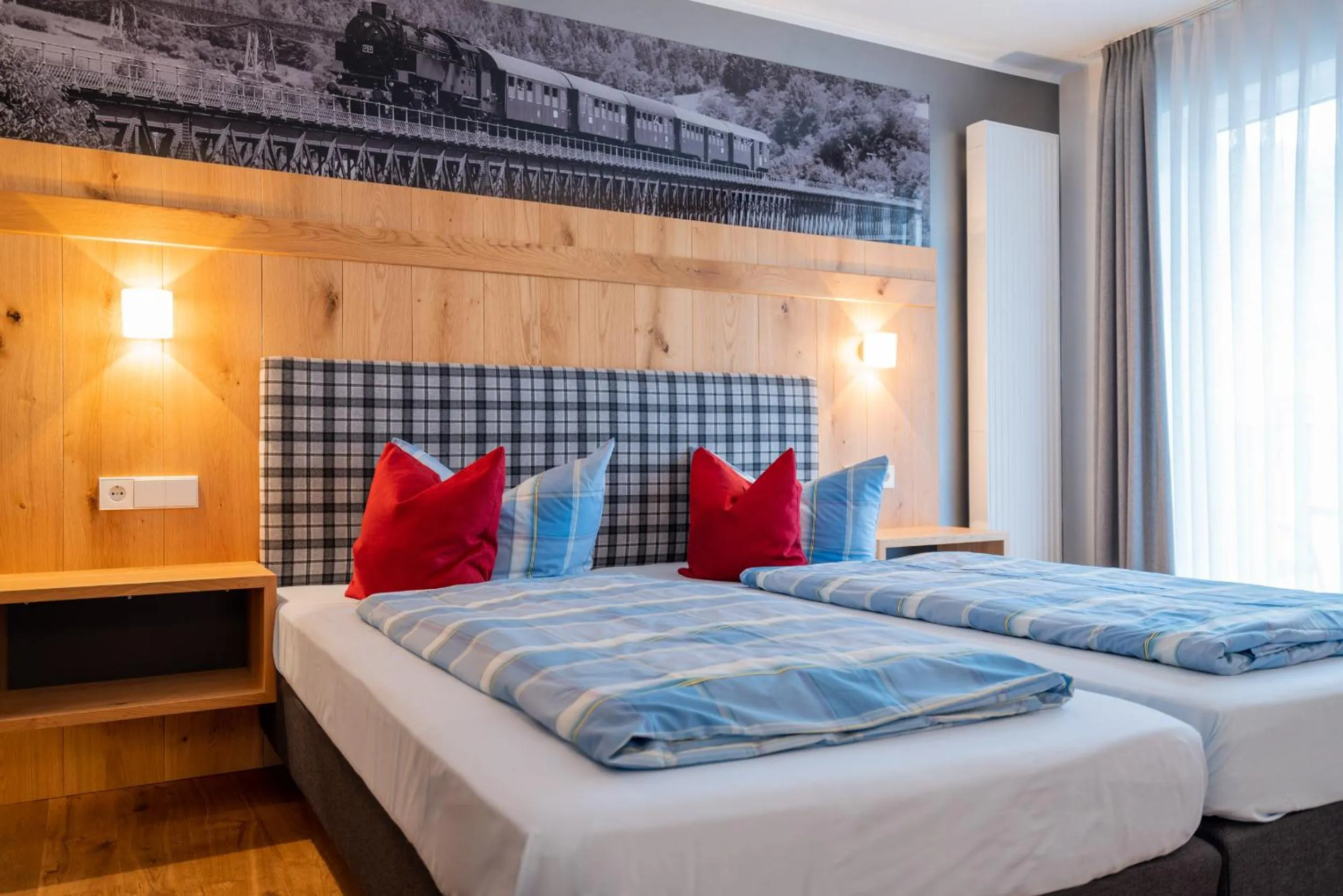 Bed in Gasthaus-Pension Zum Kreuz