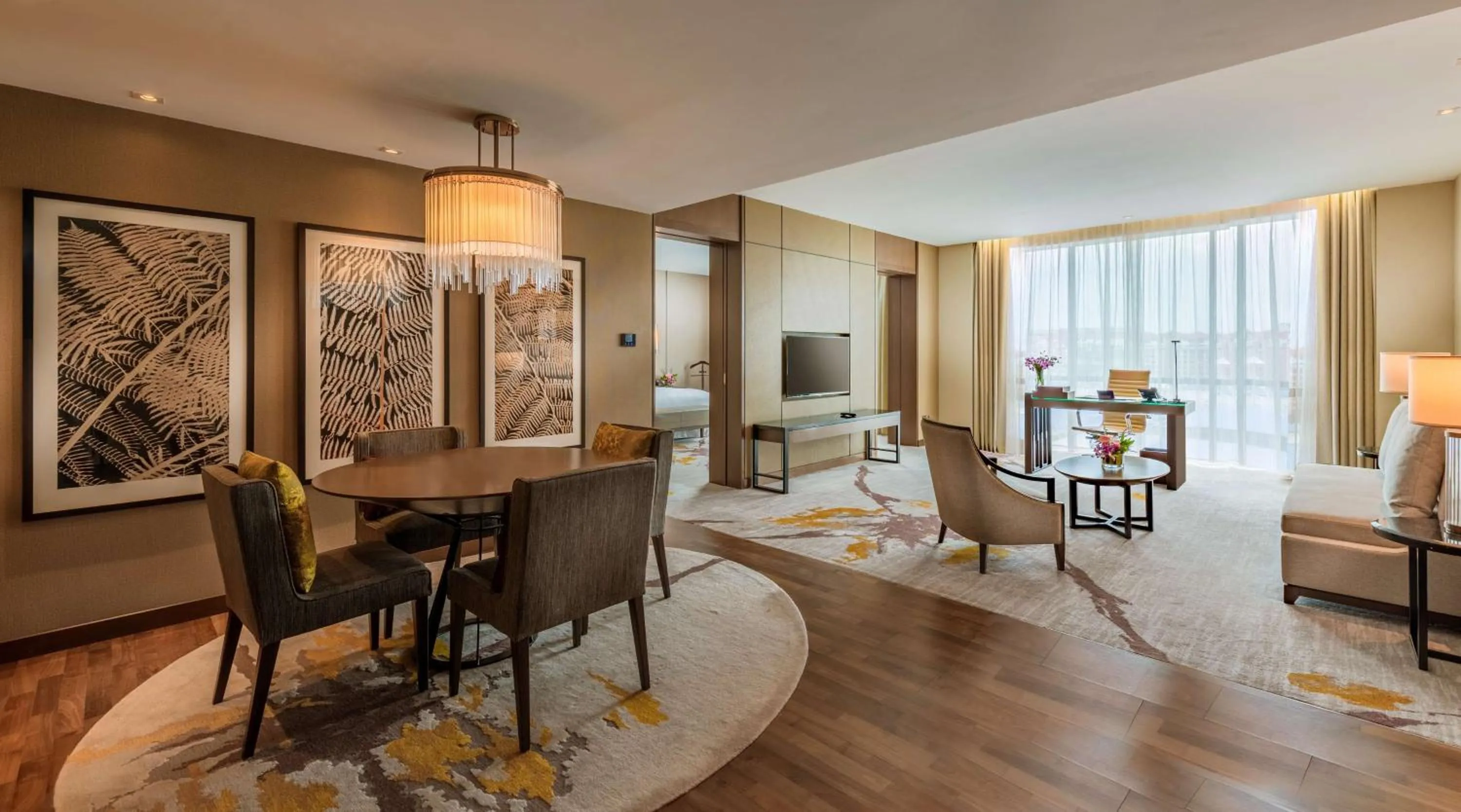 Bed in Hilton Kota Kinabalu