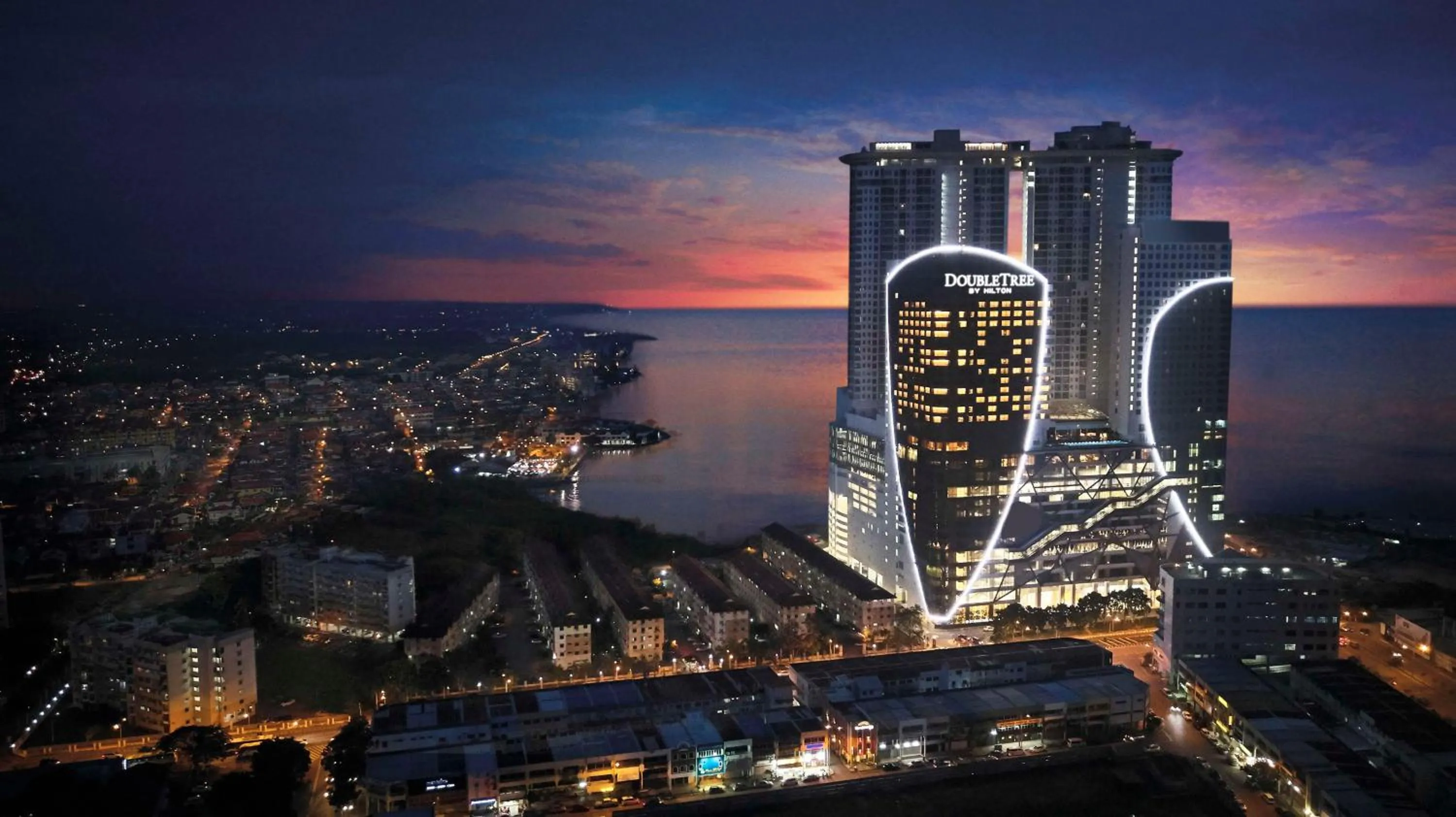 Property building in DoubleTree by Hilton Melaka