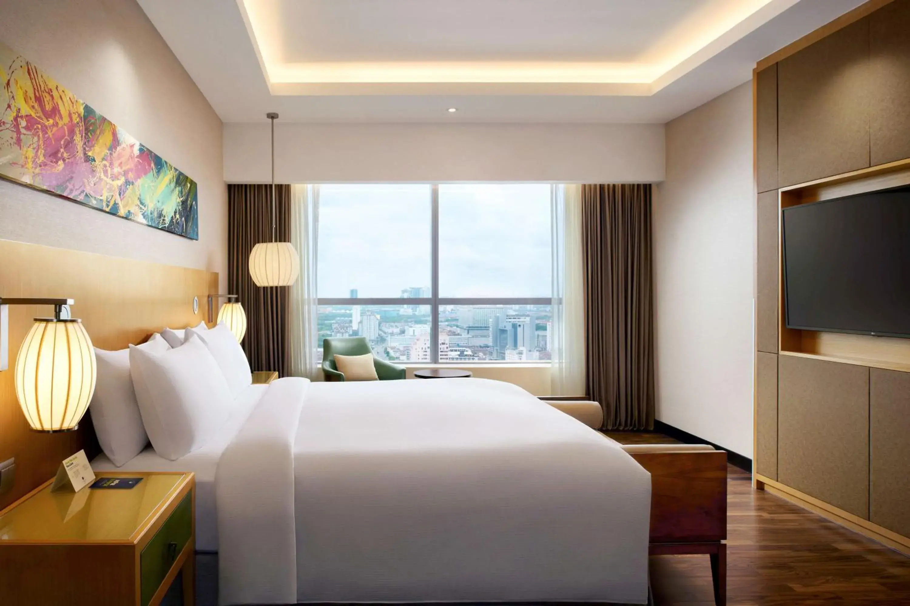 Bed in DoubleTree by Hilton Melaka Bed in DoubleTree by Hilton Melaka