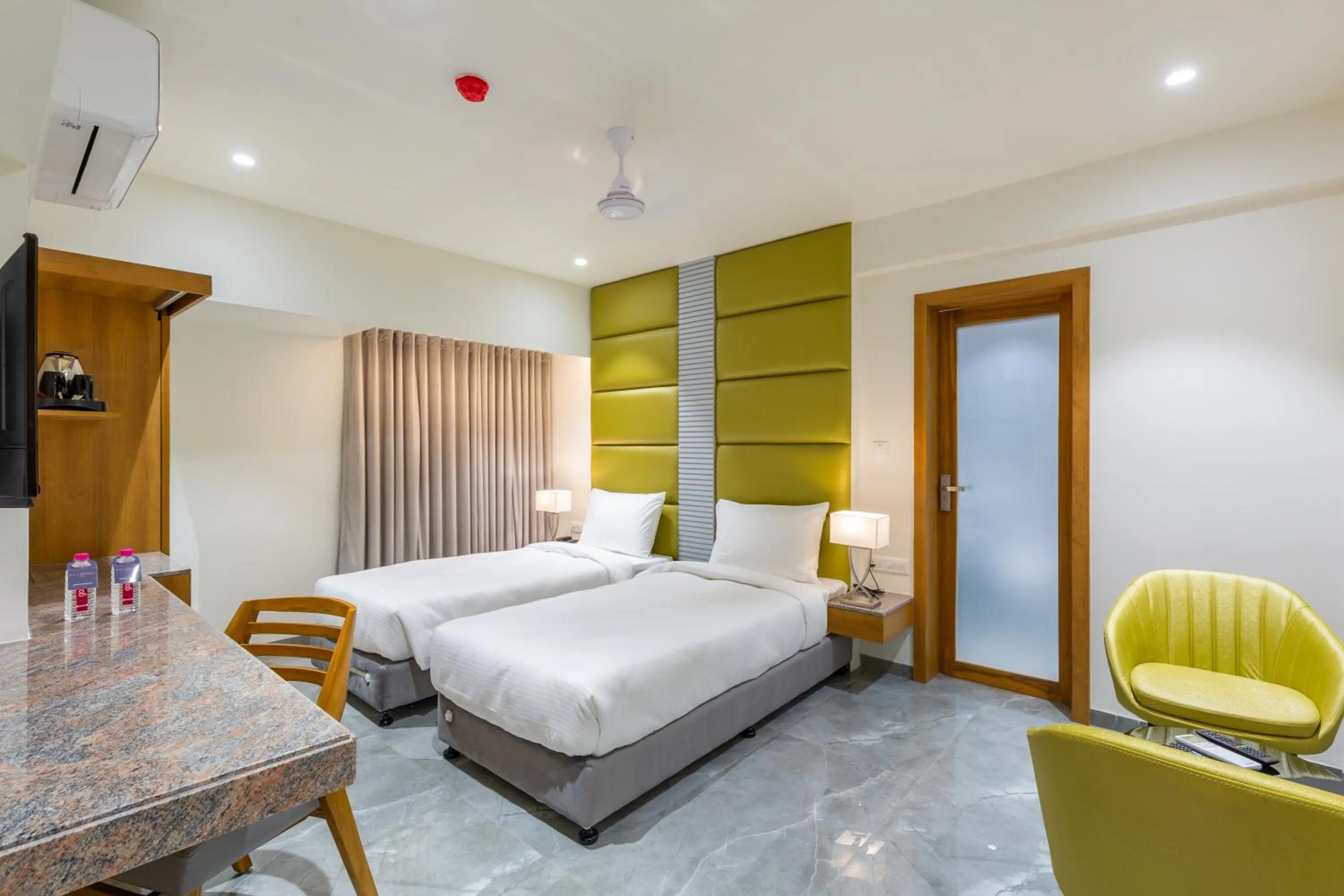 Bed in Hotel Nalanda