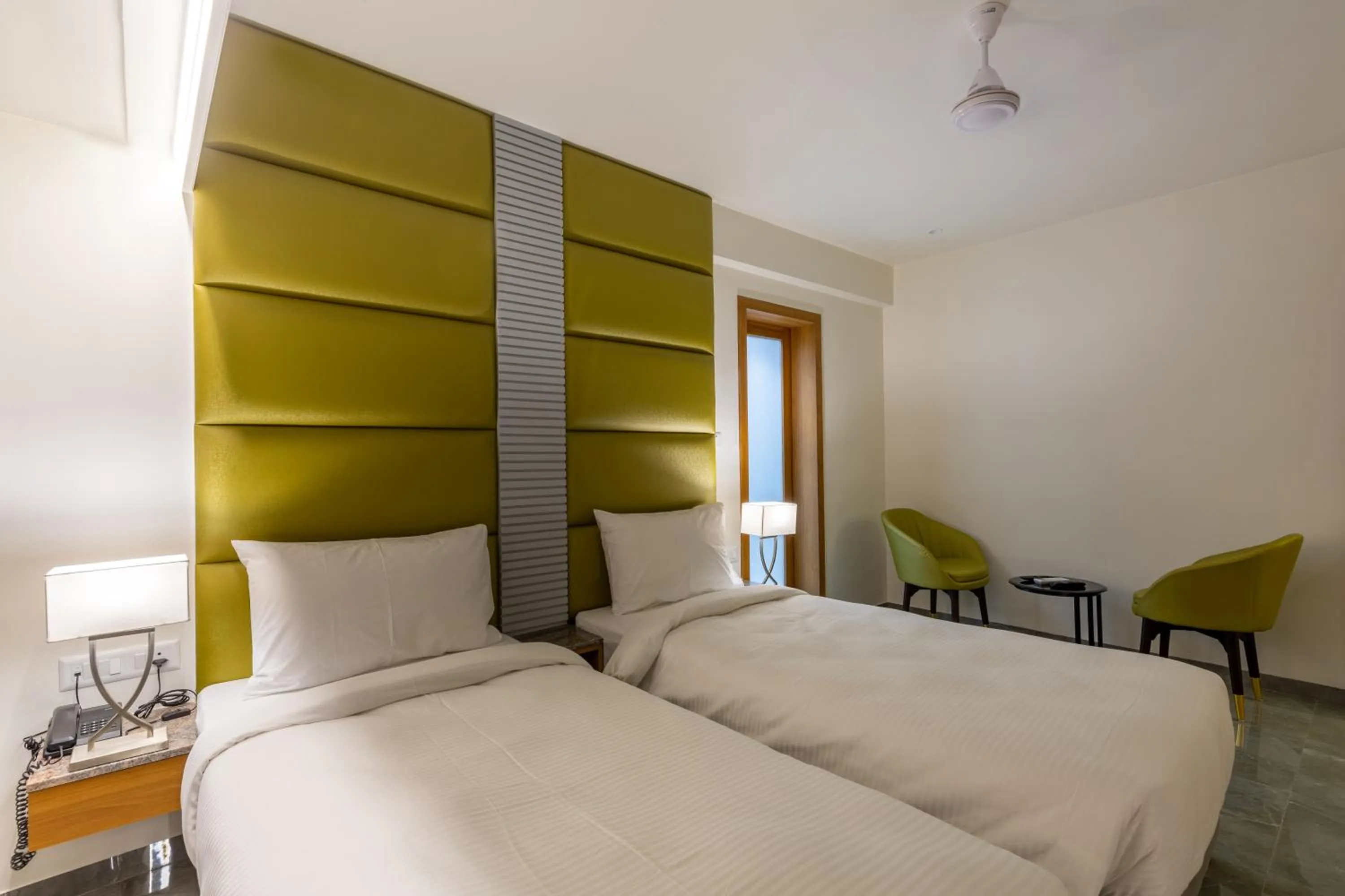 Bed in Hotel Nalanda