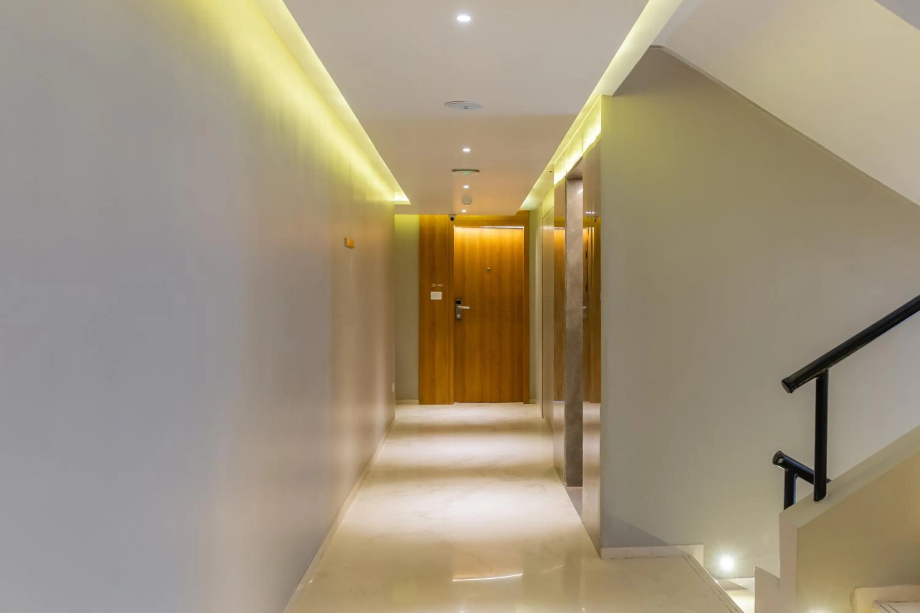 Lobby or reception in Hotel Nalanda