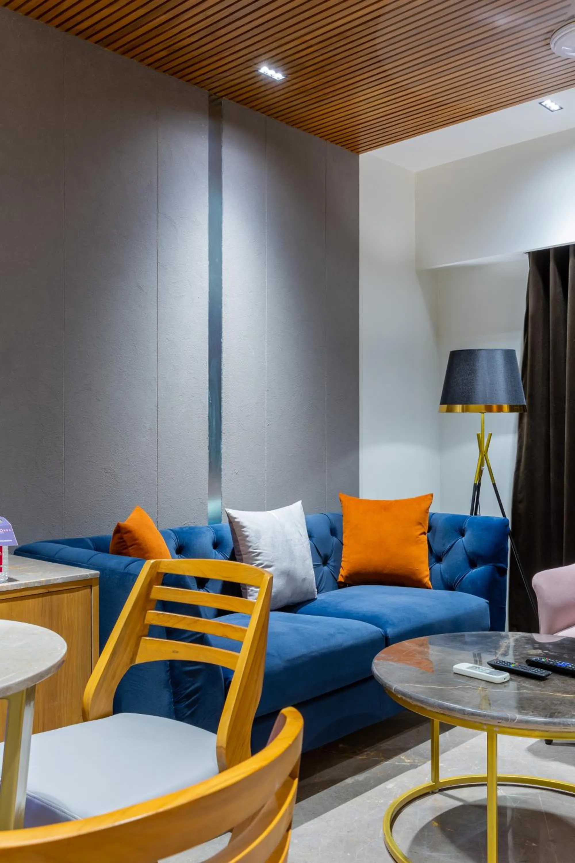 Seating area in Hotel Nalanda