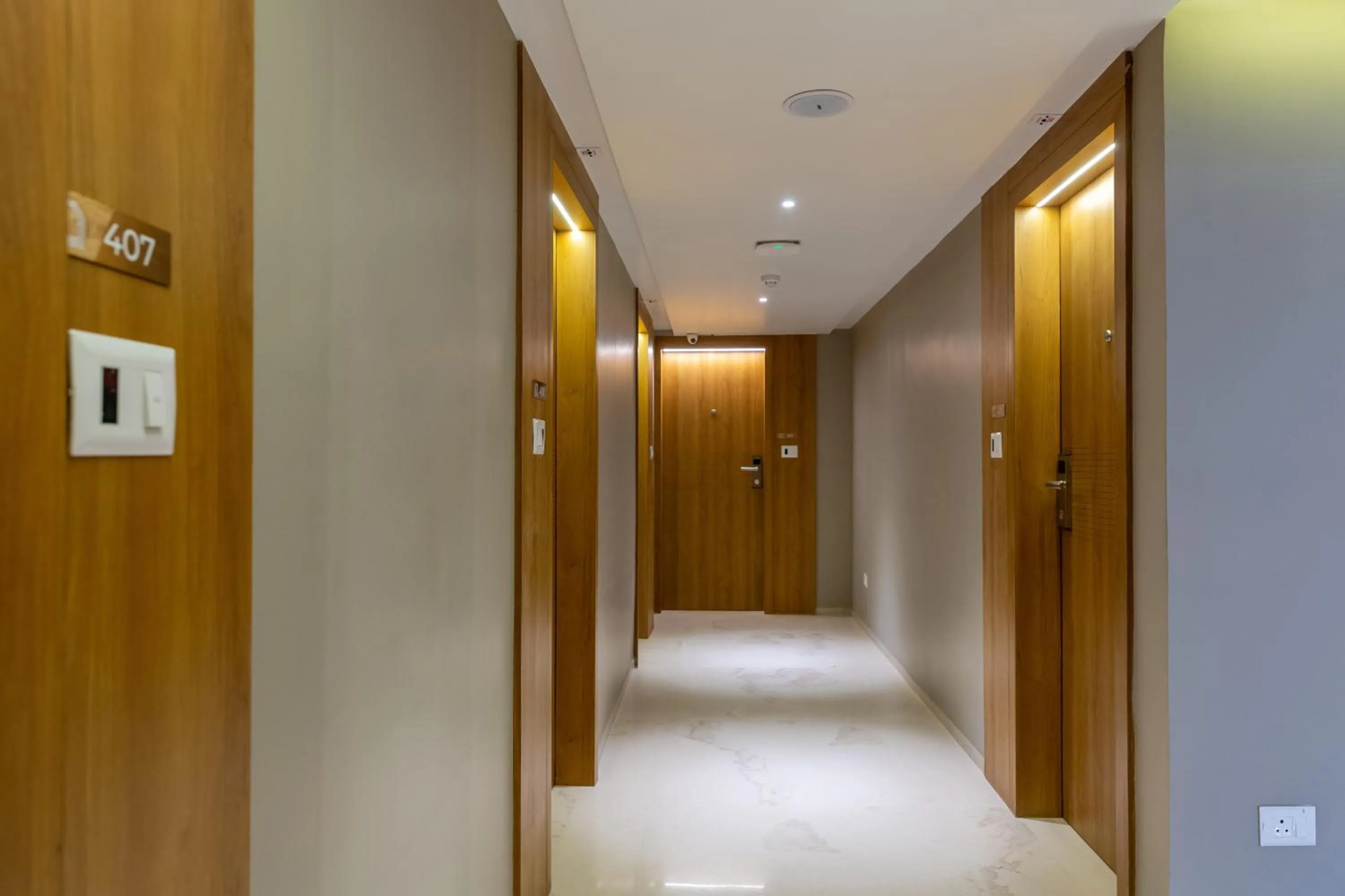 Lobby or reception in Hotel Nalanda