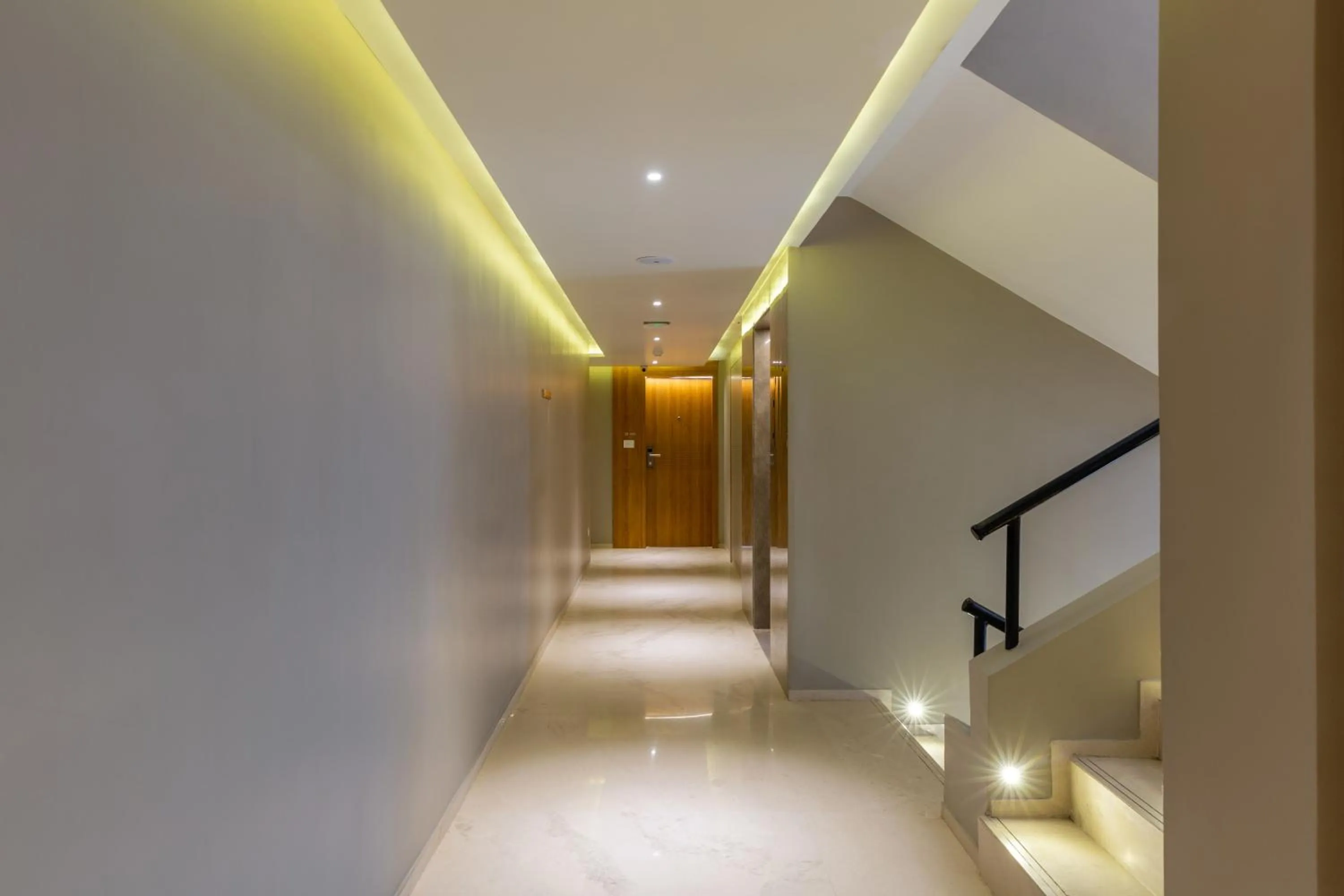 Lobby or reception in Hotel Nalanda