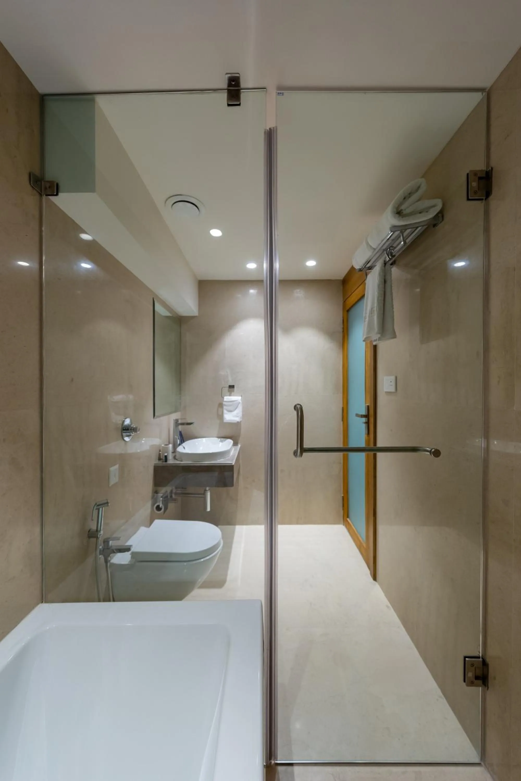 Bathroom in Hotel Nalanda