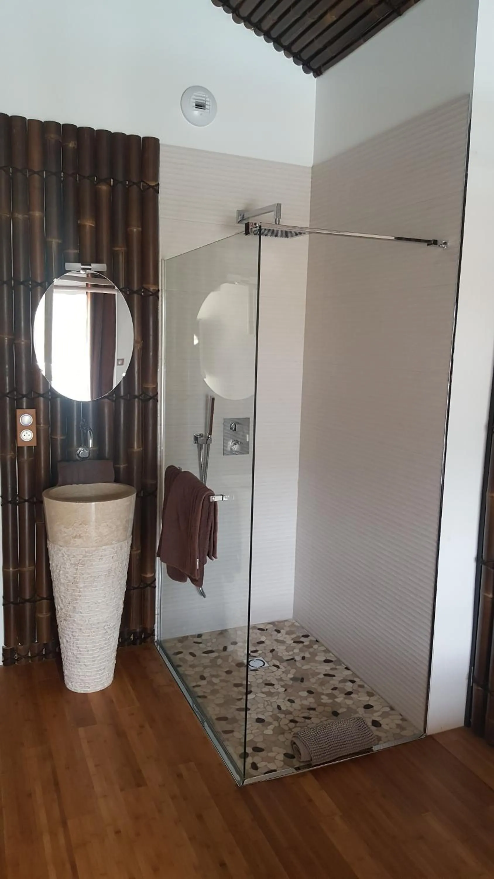 Decorative detail in Villa BORA BORA