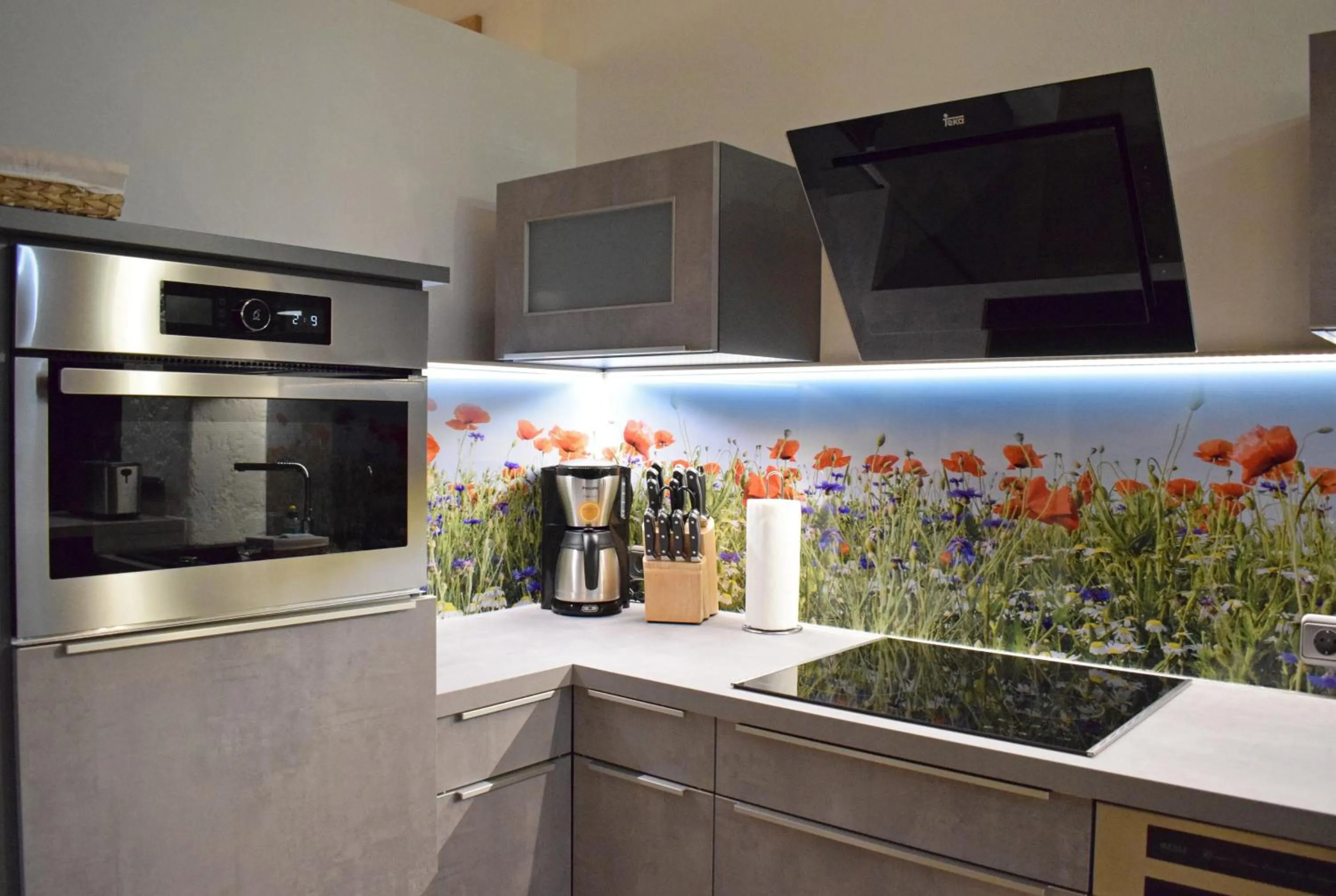 Kitchen or kitchenette in Der Berghof